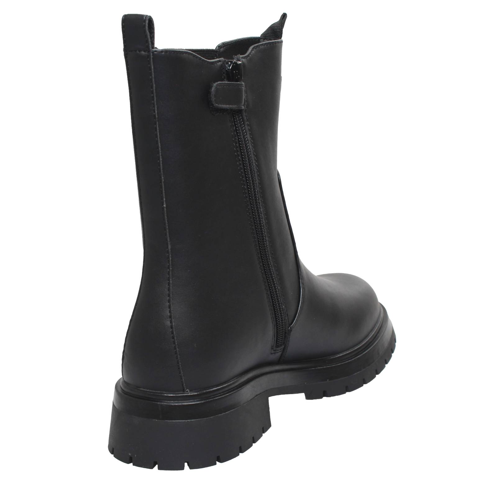 TOMMY HILFIGER Chelsea Boots Carrarmato with zipper Woman black Photo 4