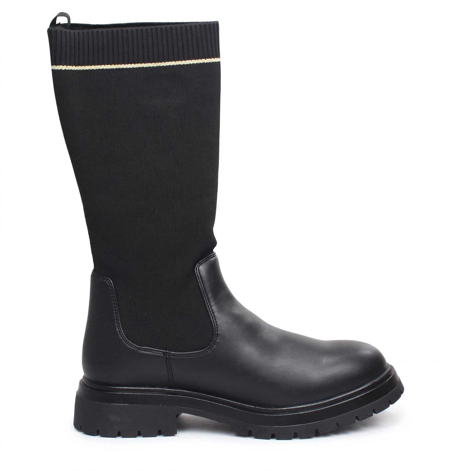 TOMMY HILFIGER Carrarmato Boots Woman black Photo 3