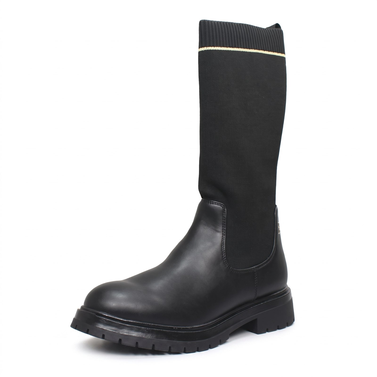 TOMMY HILFIGER Carrarmato Boots Woman black Photo 6