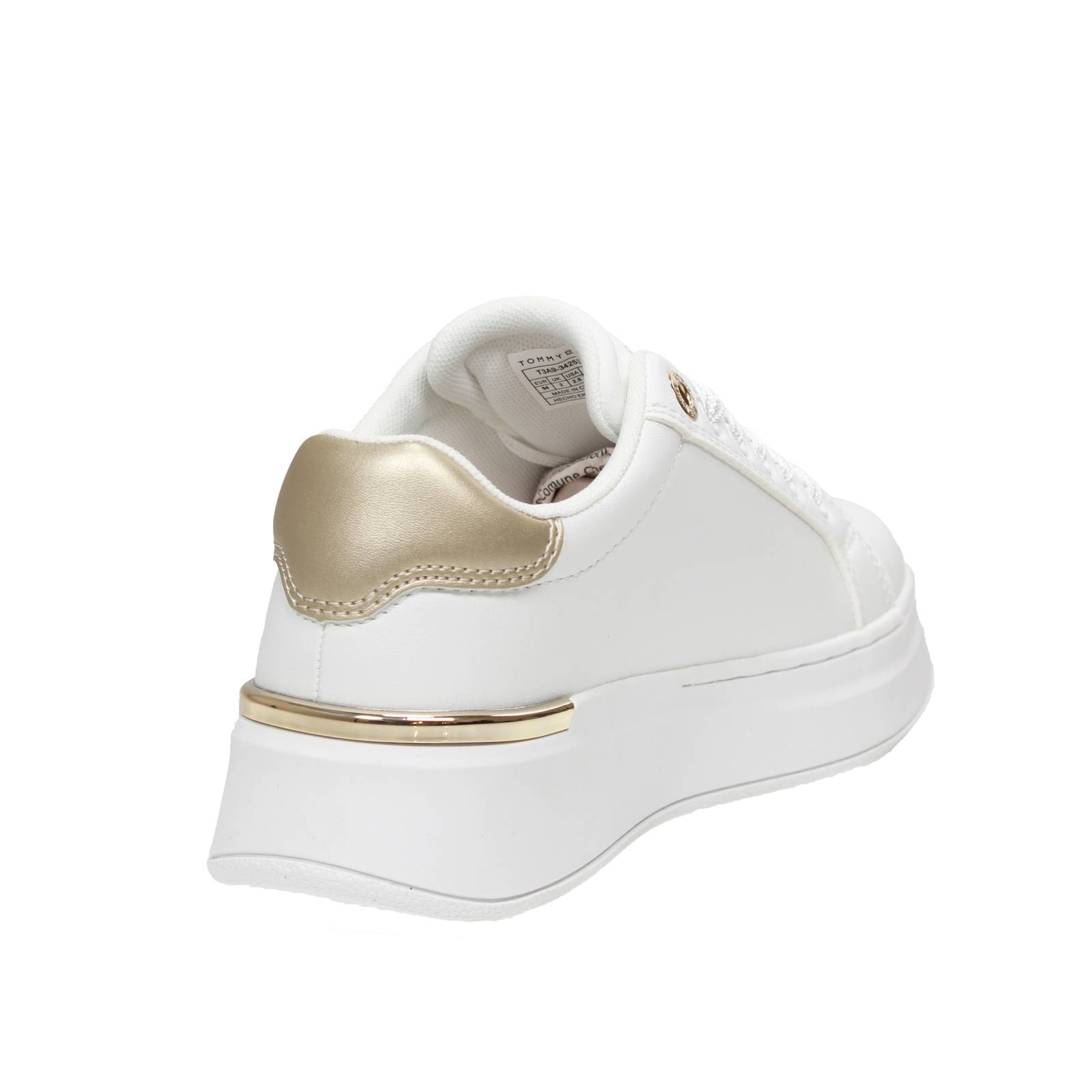 TOMMY HILFIGER Sneakers with a raised sole Kids white Photo 4