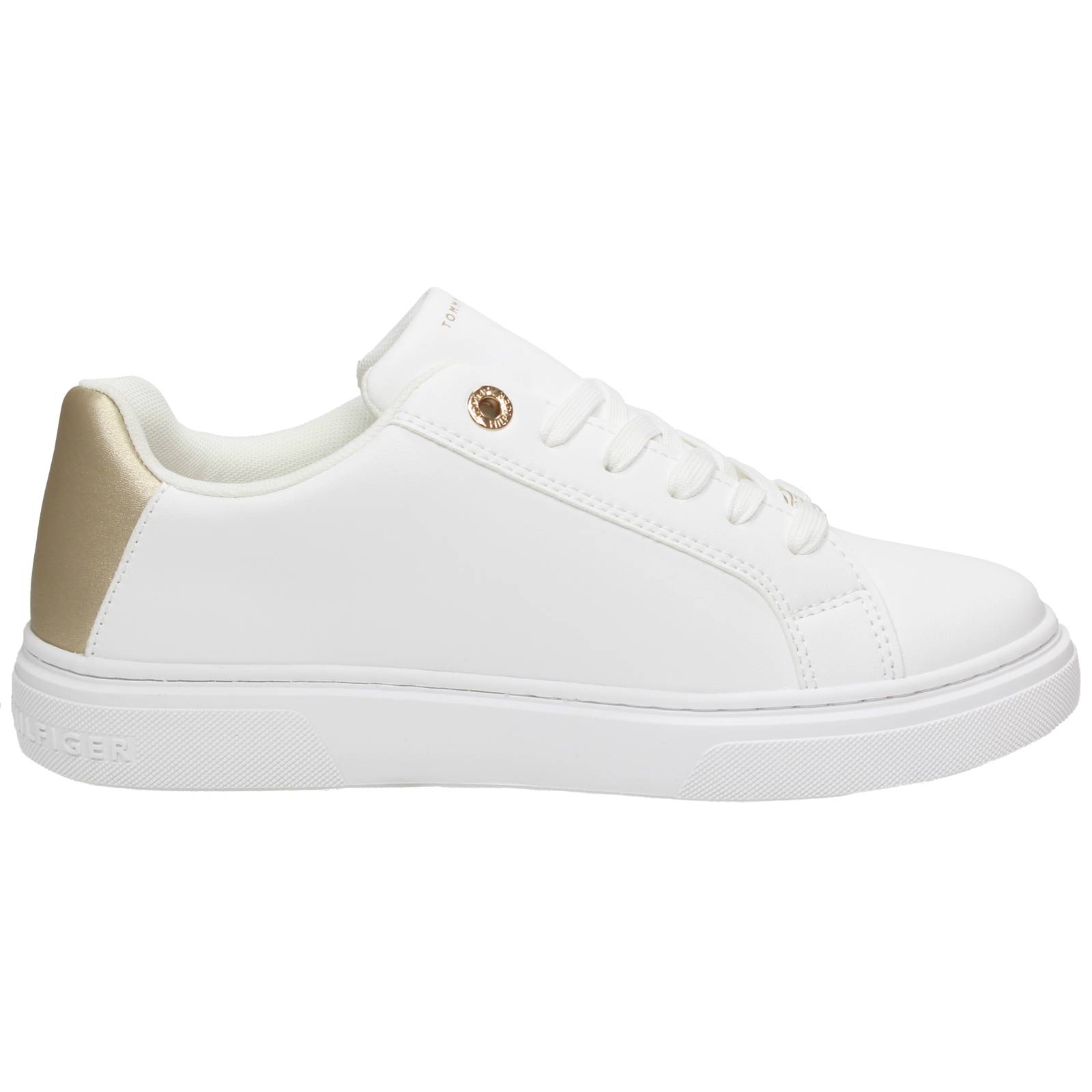 TOMMY HILFIGER Low sneakers Woman white Photo 2