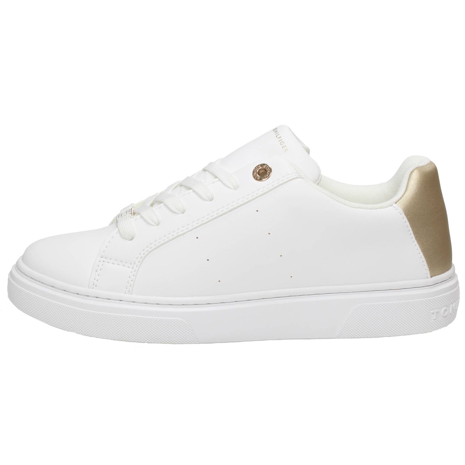 TOMMY HILFIGER Low sneakers Woman white Photo 3