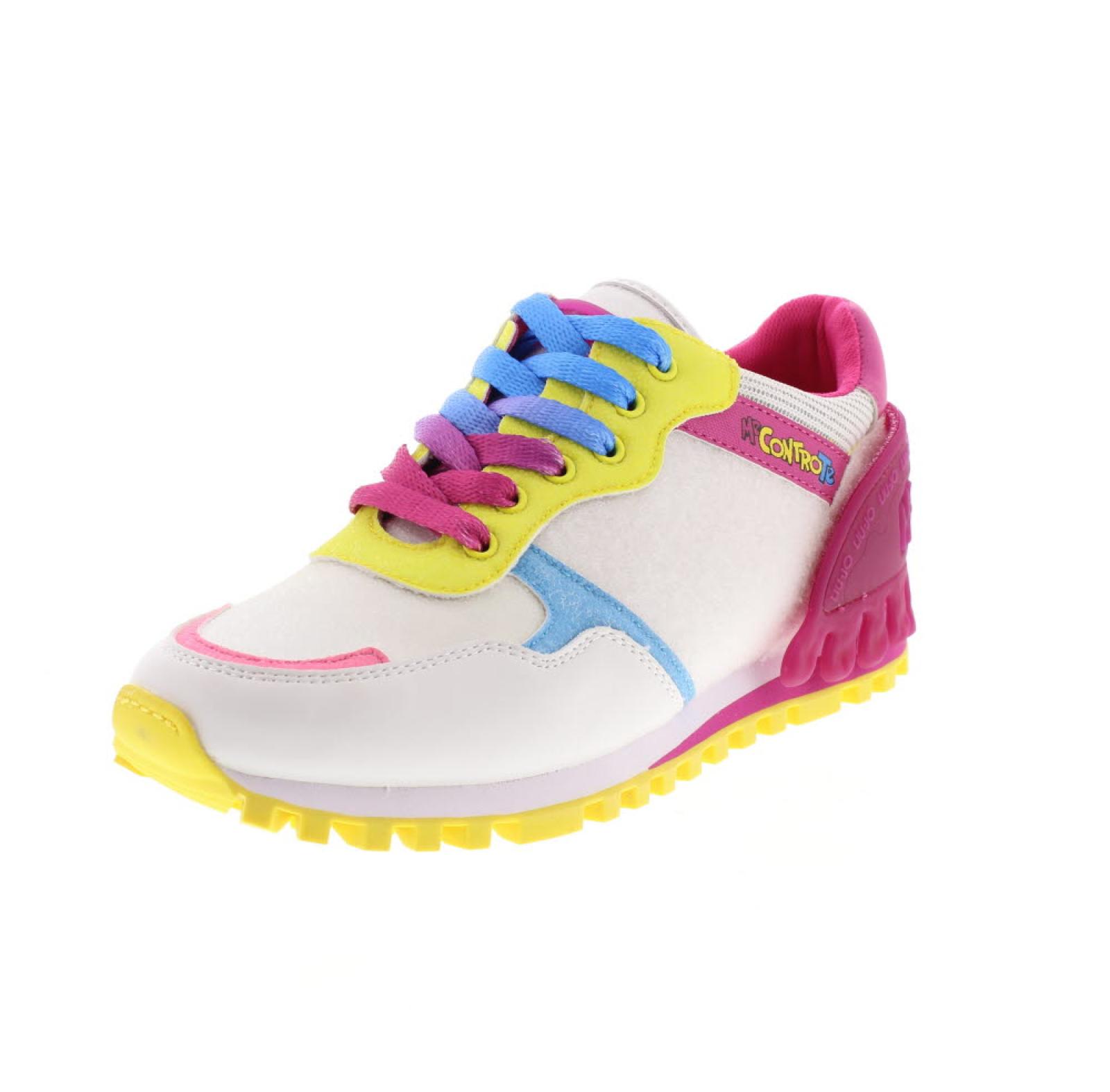 LIU JO ME CONTRO TE Sneakers Wonder 2 avec patch 35 Enfants blanc