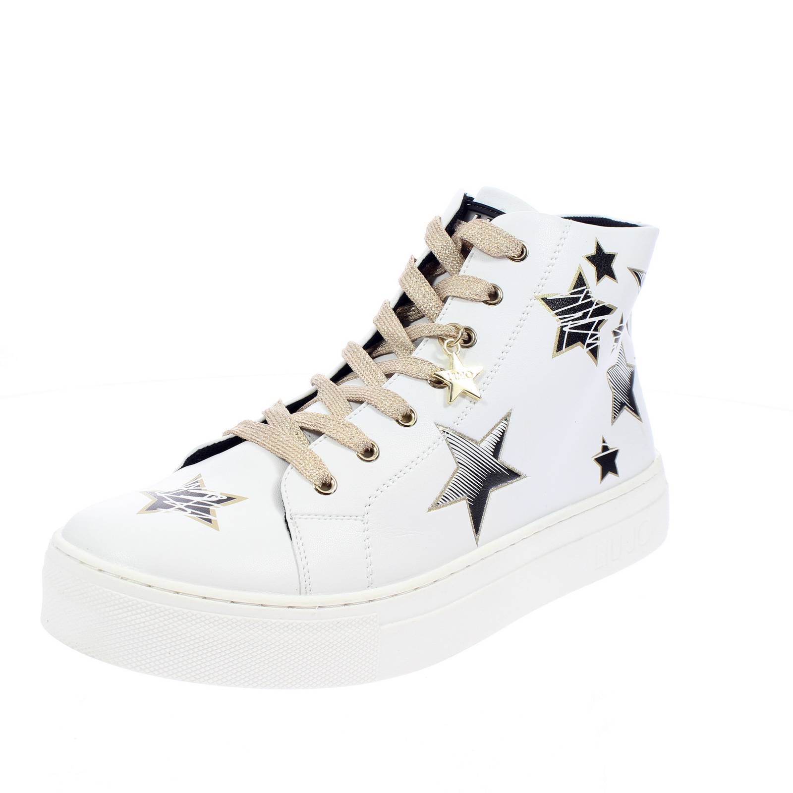 LIU JO GIRL Alicia Chic 260 Sneakers alte white Scarpe Ragazza