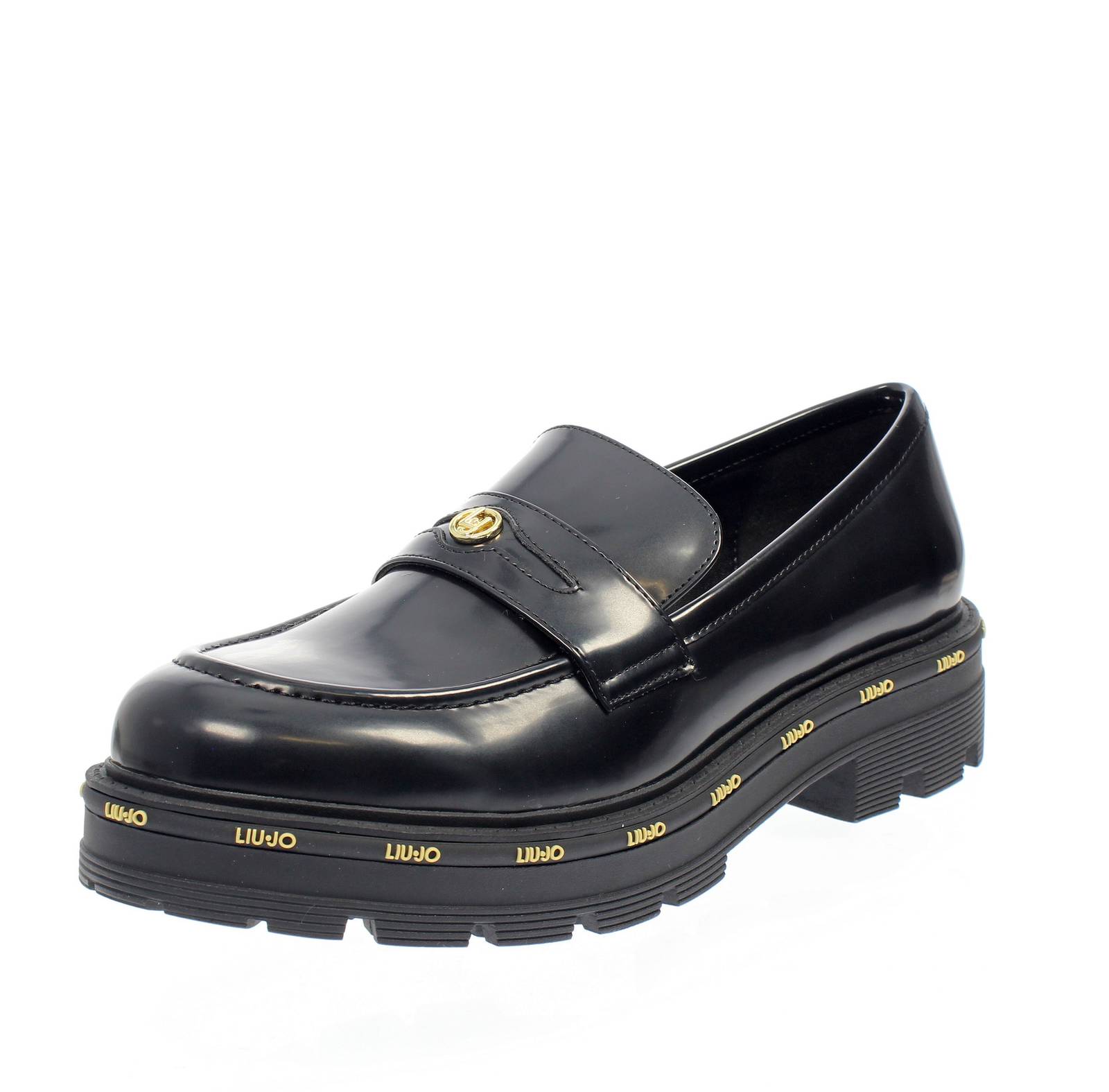 Liu Jo Girl Taylor 634 - Мокассины для вечеринки в стиле Каррармато Неро - Донна Скарпе