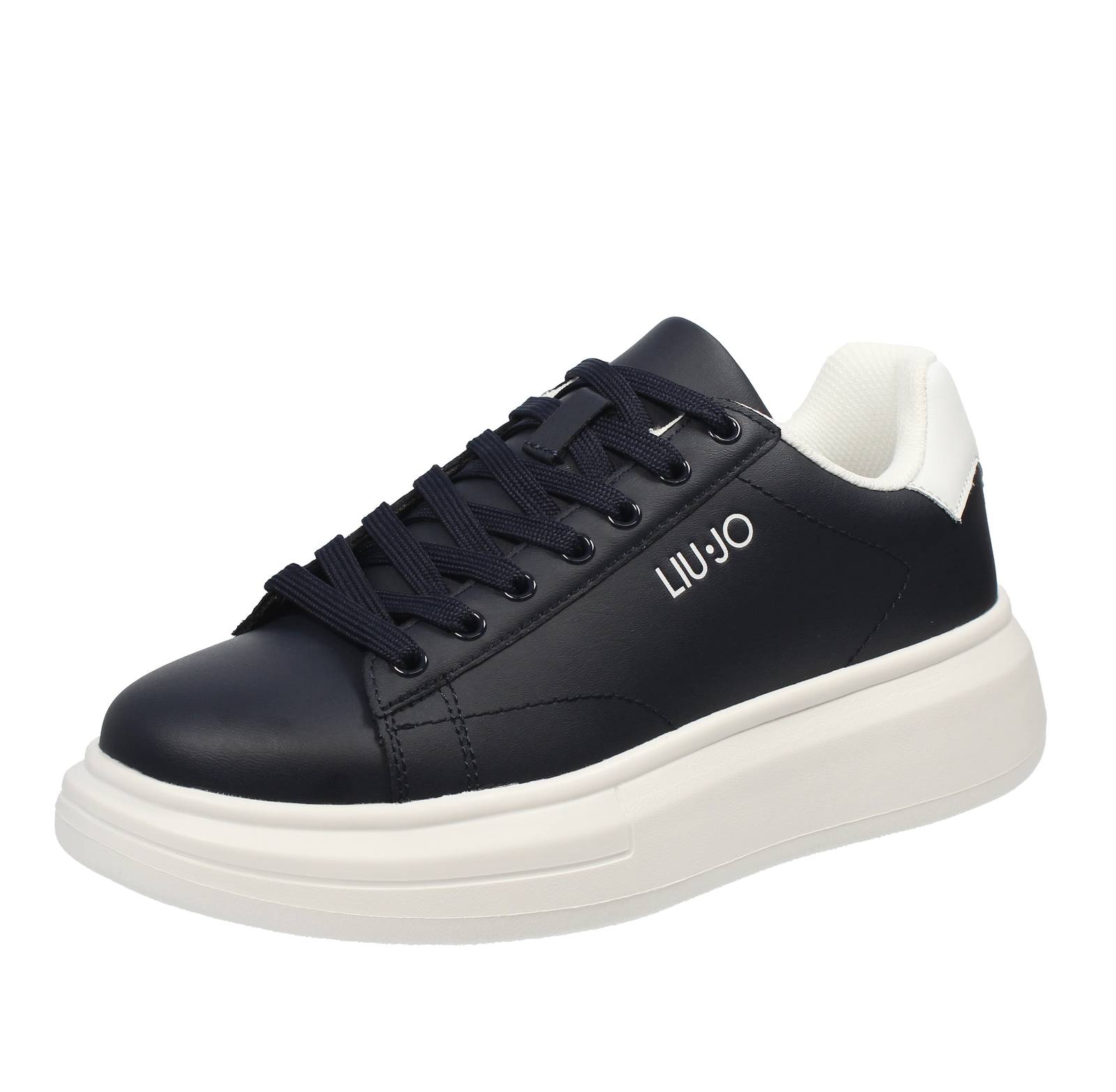 Liu Jo Man Big 01 - Кроссовки на платформе Pelle Blu - Повседневные кроссовки Uomo Scarpe