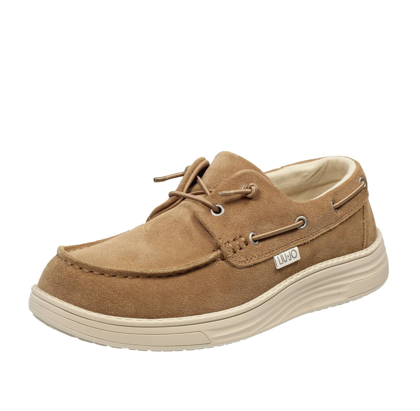 Liu Jo Man Riva 01 - Braunes Wildleder Segel - Herren Schuhe Bootsschuhe 16790₽