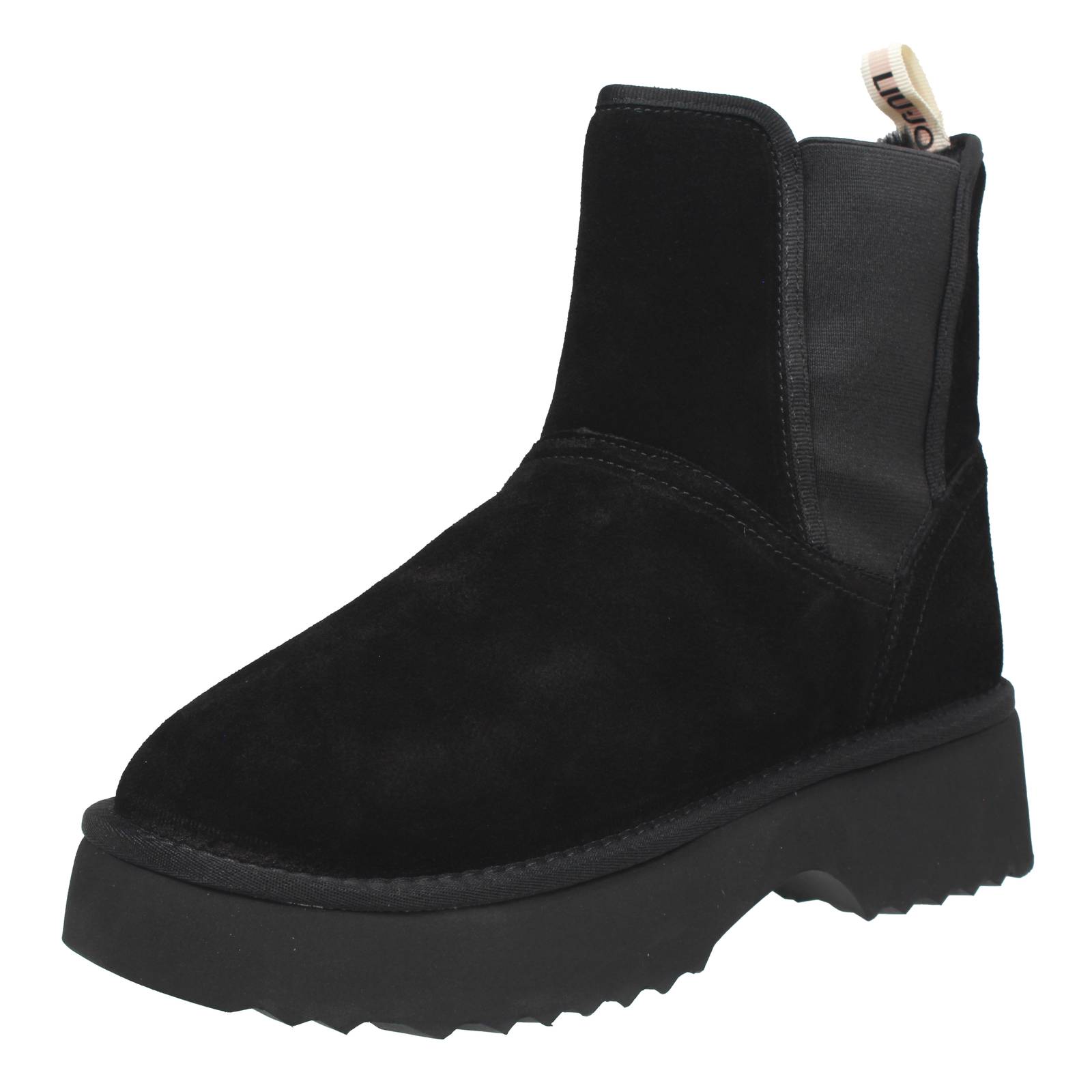 LIU JO Juny 02 - Bottines en daim Femme noir