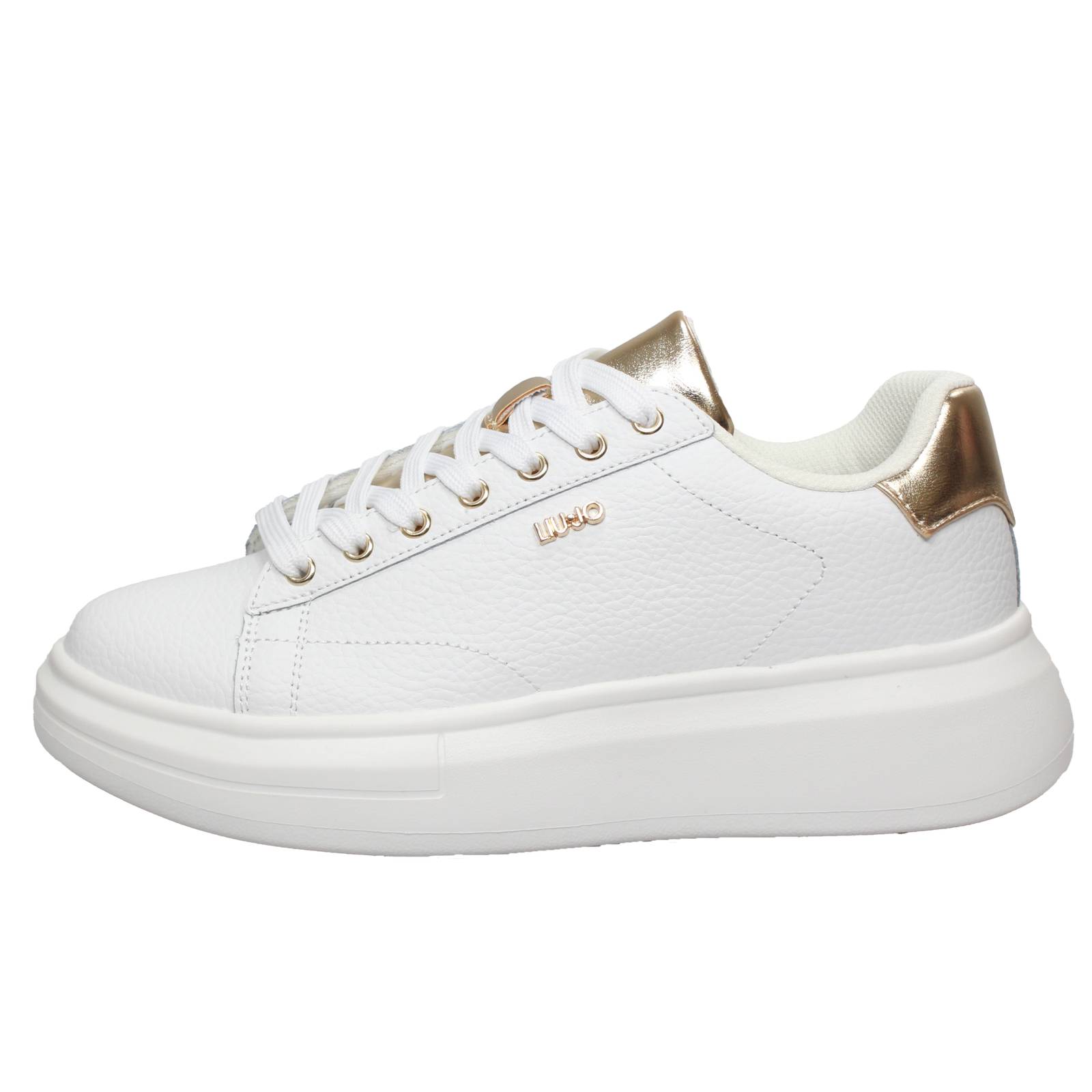 LIU JO Babol 01 - Sneakers platform Donna bianco Foto 3