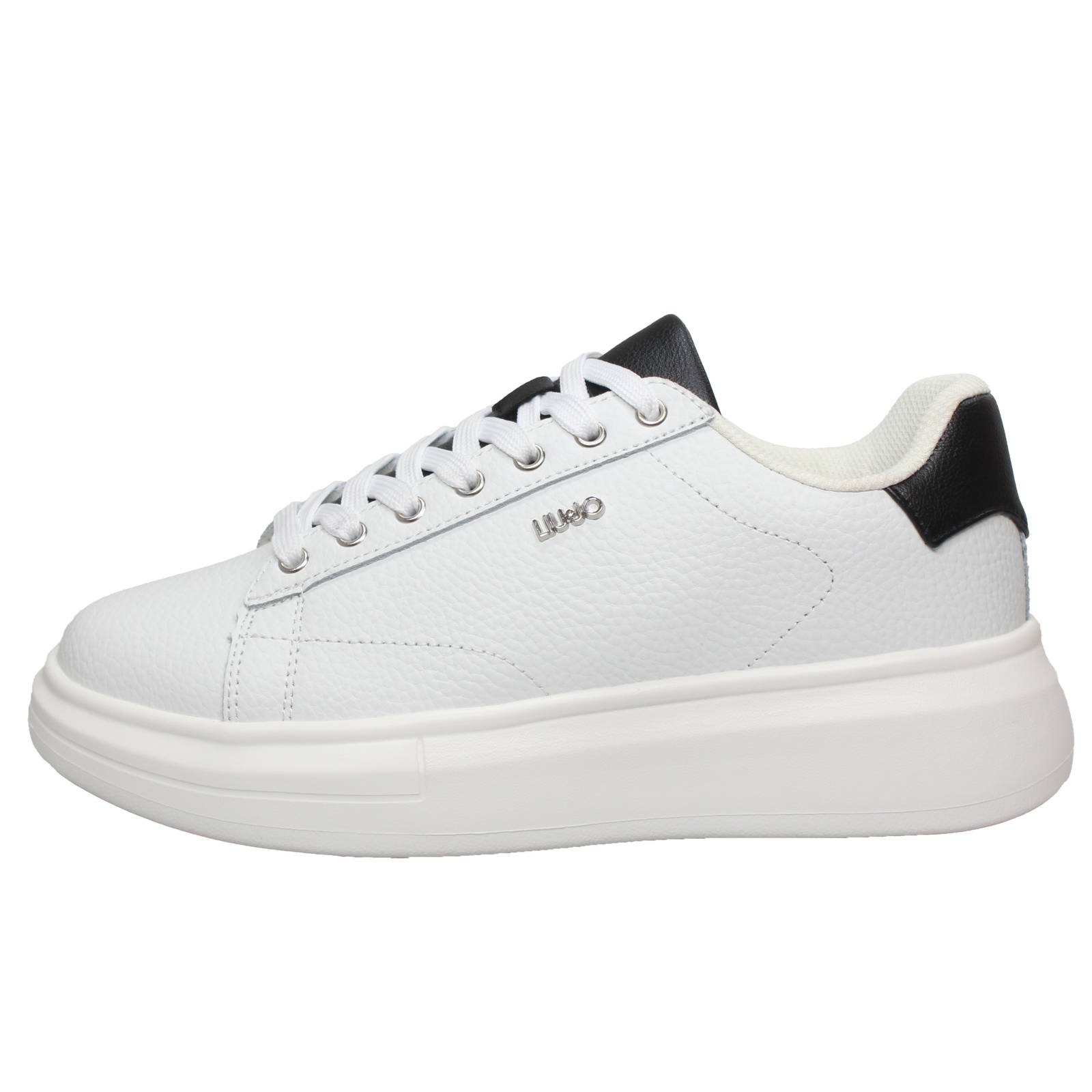 LIU JO Babol 01 - Sneakers platform Donna bianco Foto 3