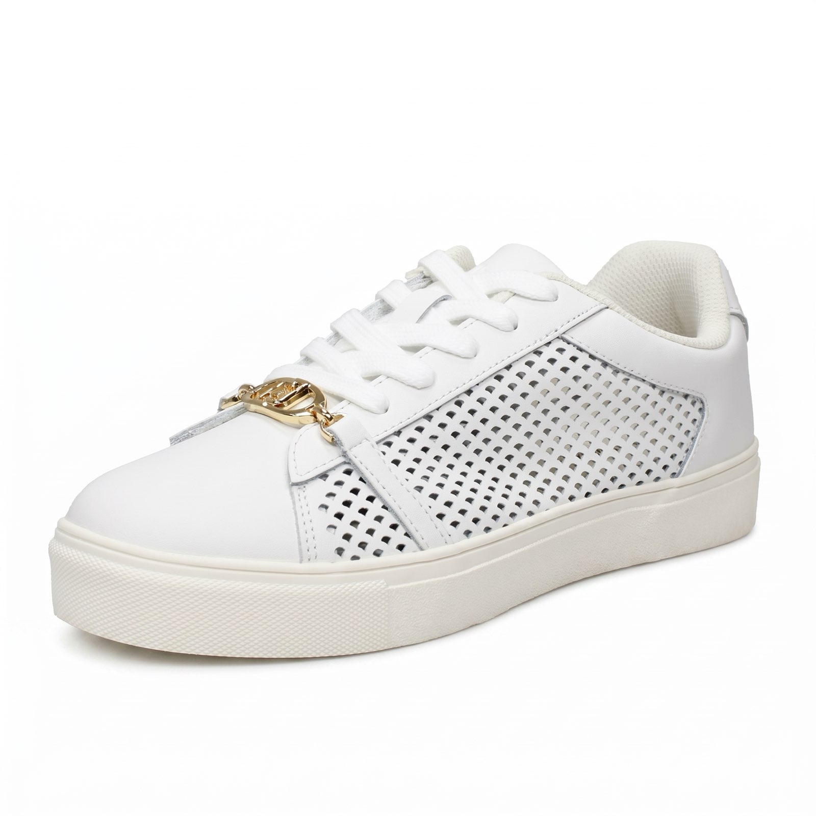 LIU JO Kiki 03 - Sneakers basses en cuir Femme blanc