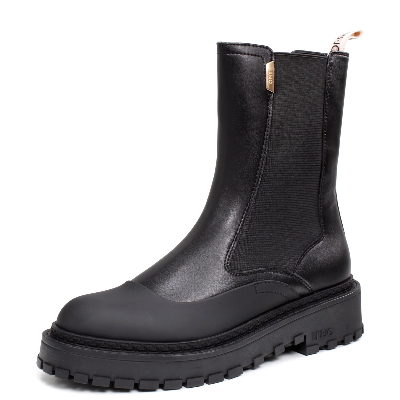 LIU JO Rumy 47 - Bottines Chelsea en cuir Femme noir
