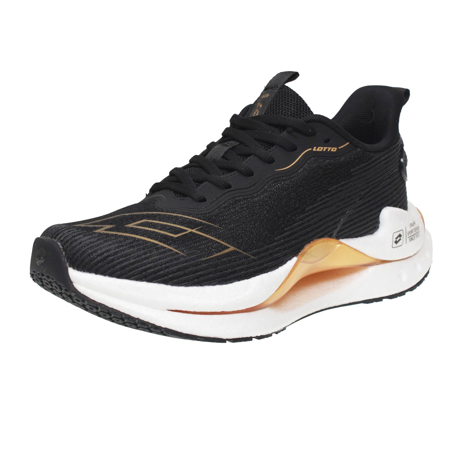 LOTTO Speedride 500 - Chaussures de course avec mousse à mémoire de forme Homme noir
