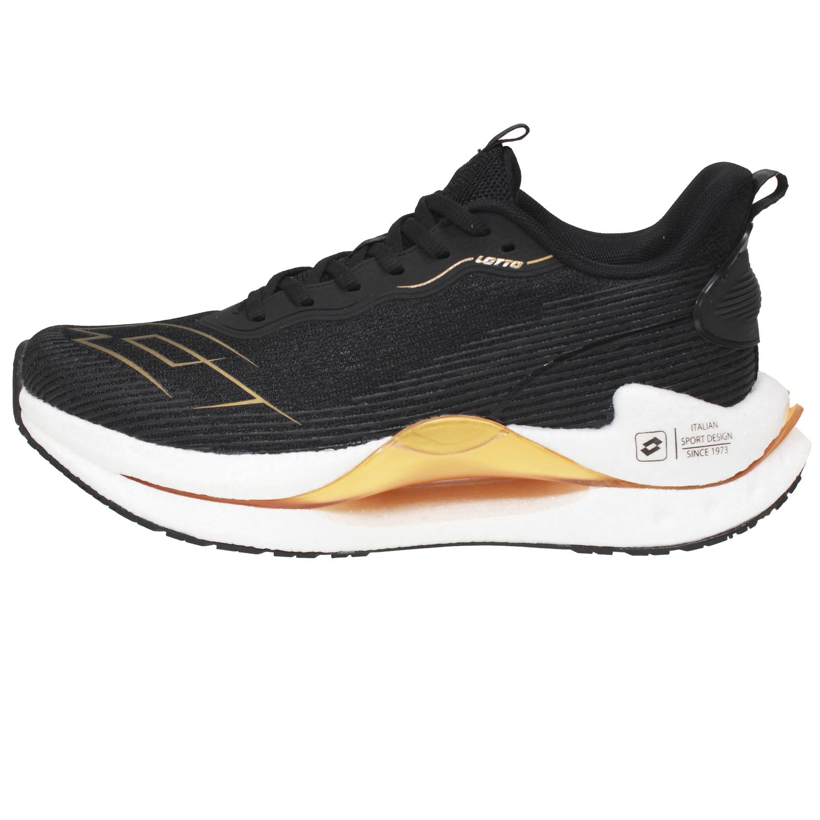 LOTTO Speedride 500 - Chaussures de course avec mousse à mémoire de forme Homme noir Photo 3