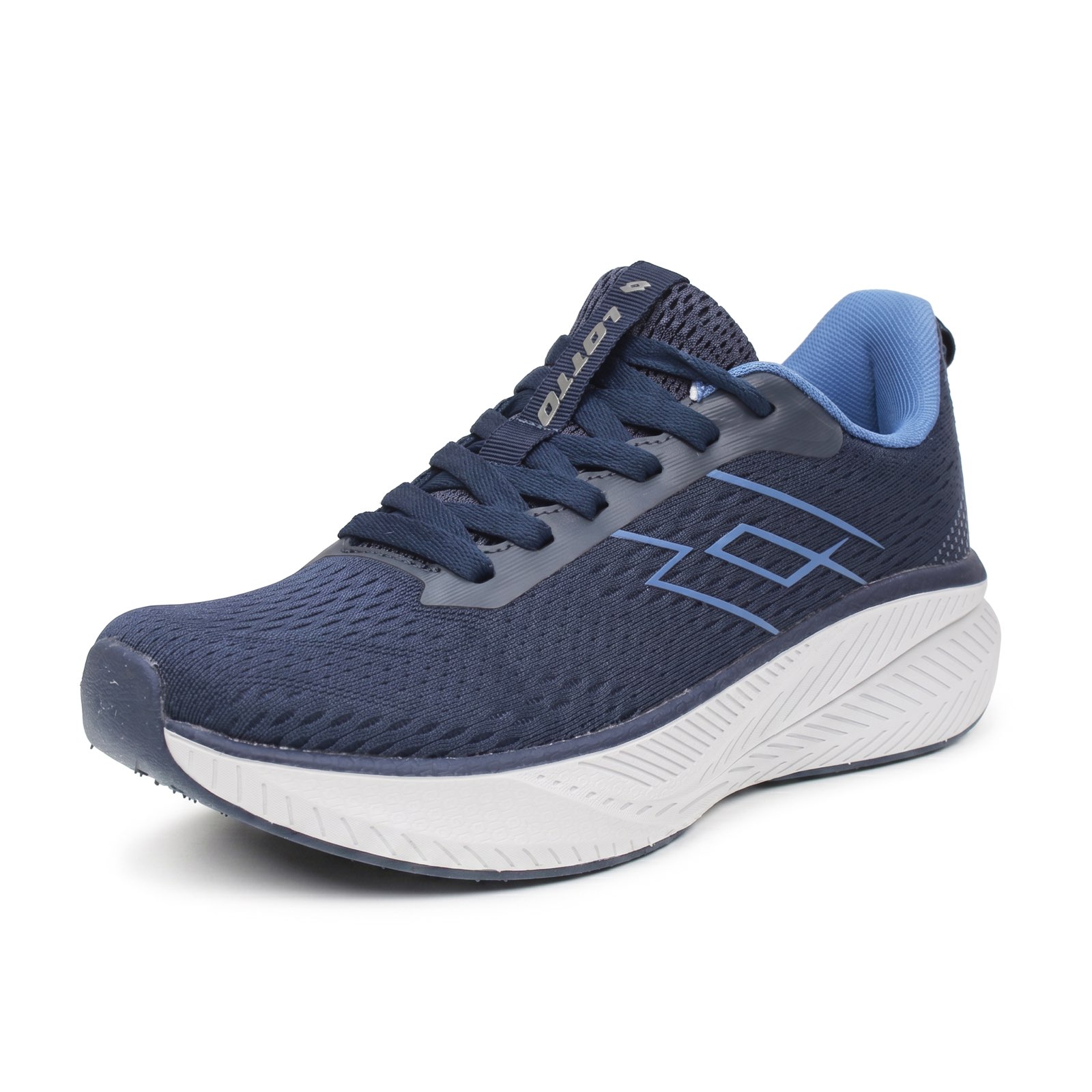 LOTTO Speedride 900 II - Chaussures de course avec mousse à mémoire de forme Homme bleu