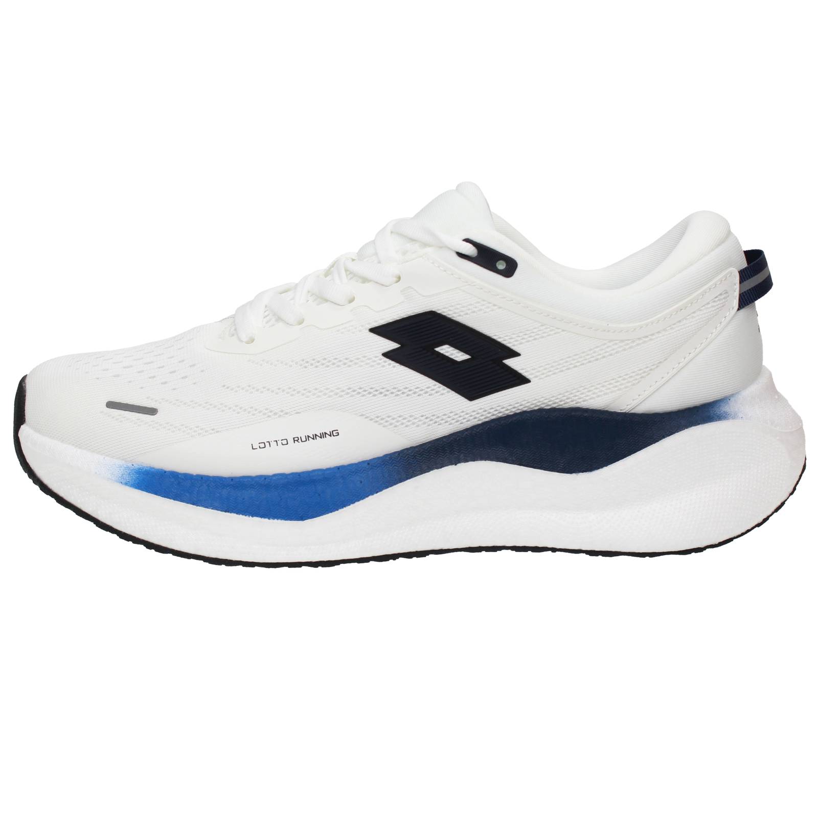 LOTTO Speedride 600 IV - Chaussures de course à mémoire de forme Homme blanc Photo 3