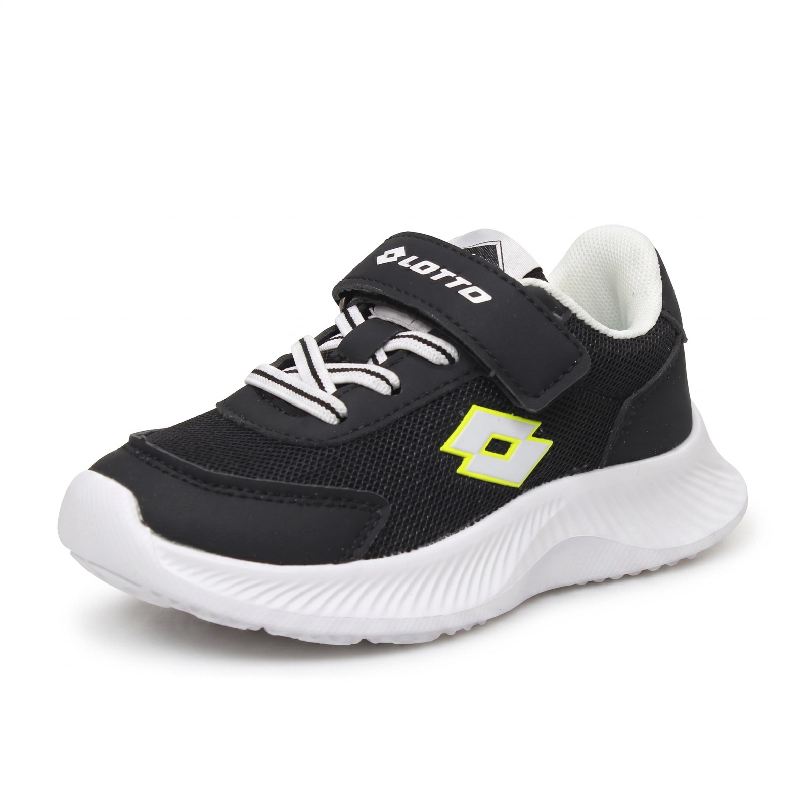 LOTTO Run 90 - Sneakers with straps Kids black