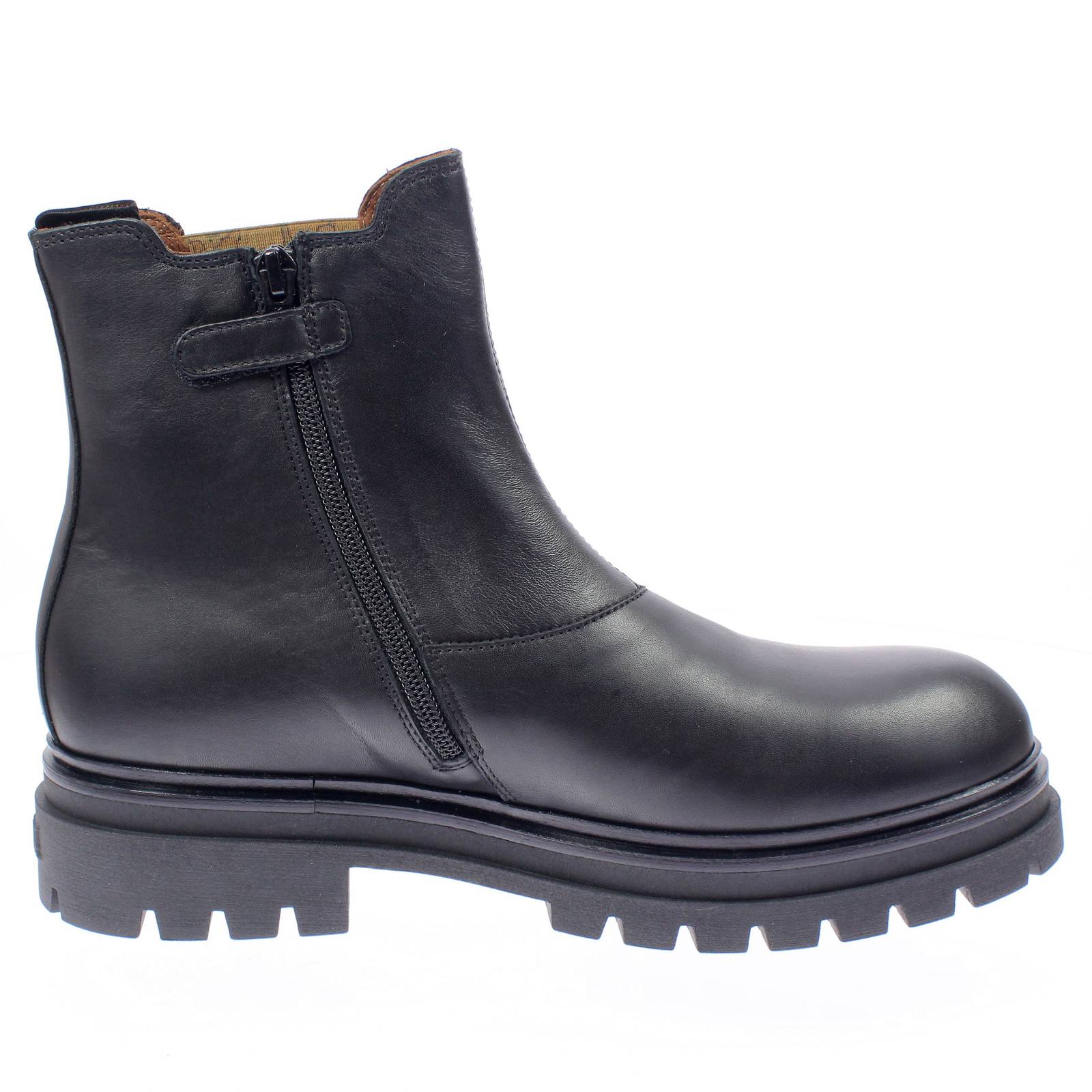 ALVIERO MARTINI Bottes Chelses en cuir Femme noir Photo 2
