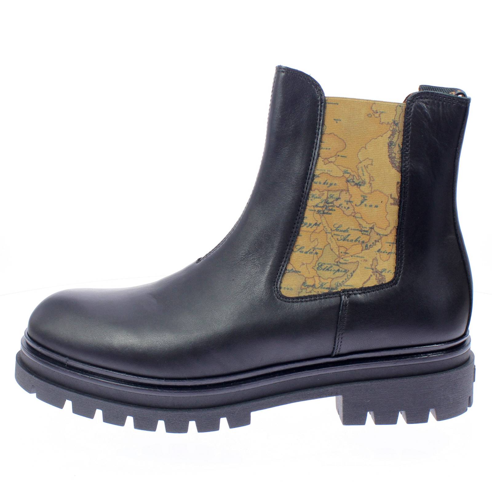 ALVIERO MARTINI Bottes Chelses en cuir Femme noir Photo 3
