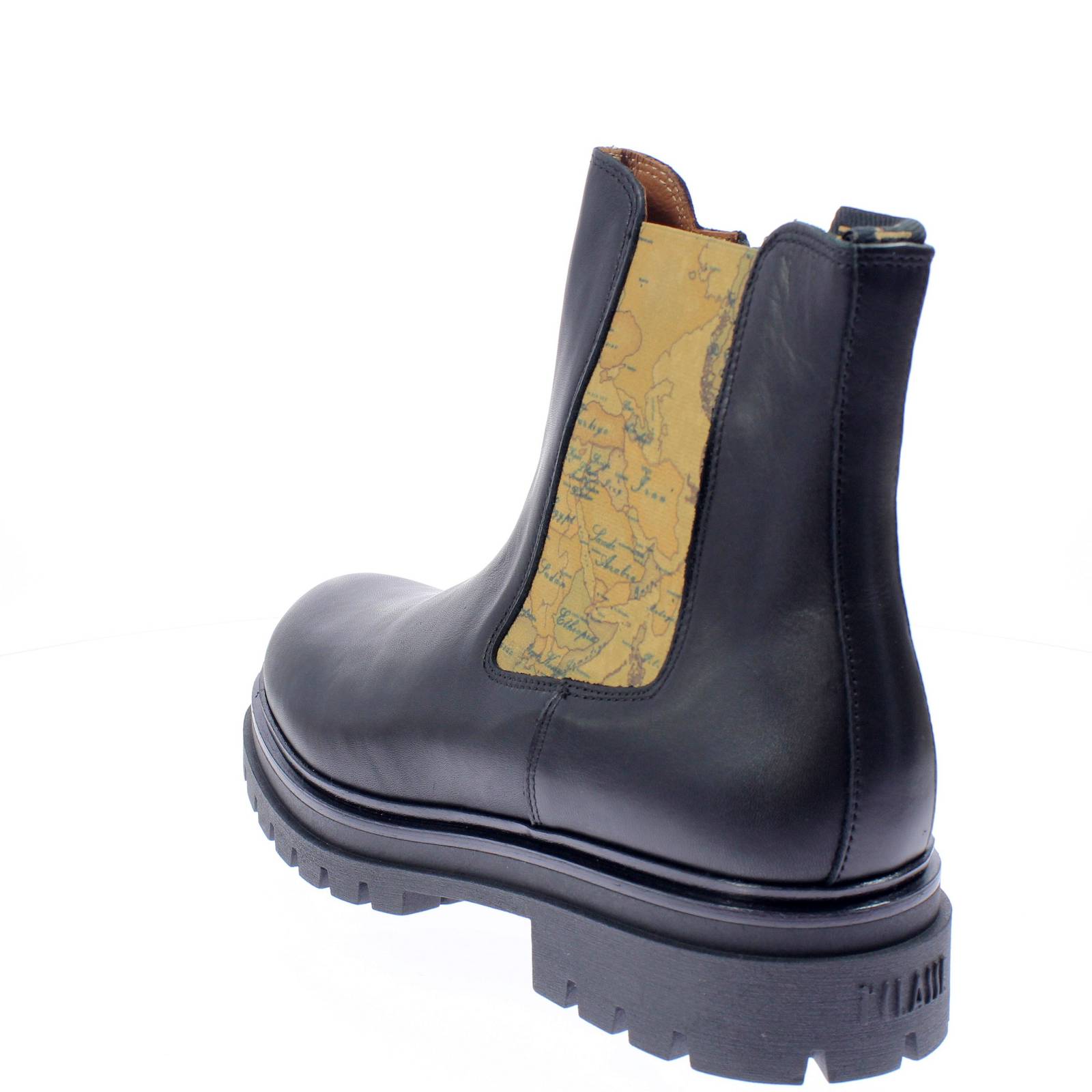 ALVIERO MARTINI Bottes Chelses en cuir Femme noir Photo 4