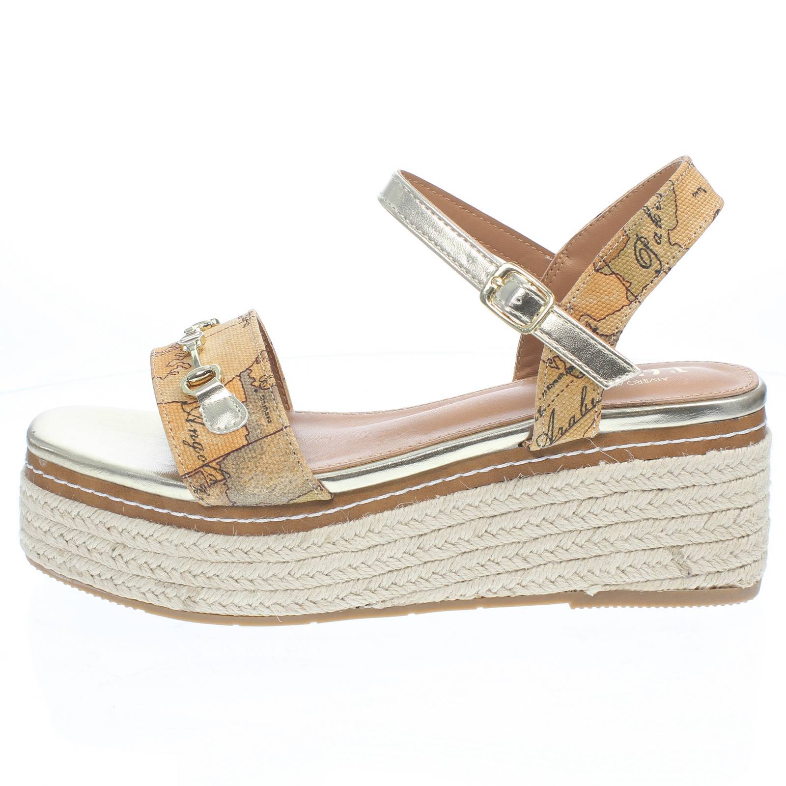 ALVIERO MARTINI Sandales à semelle compensée Femme beige Photo 3