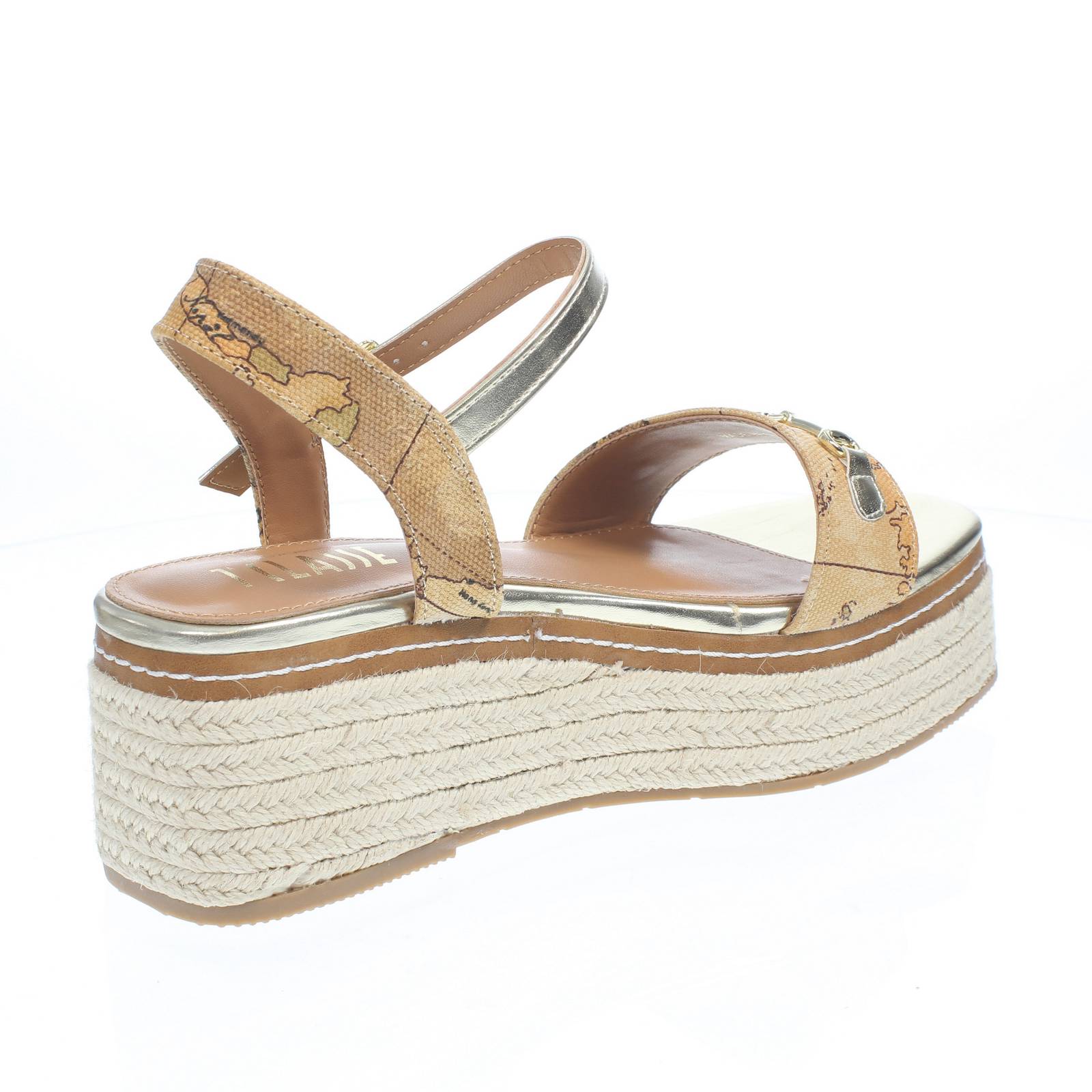 ALVIERO MARTINI Sandales à semelle compensée Femme beige Photo 4