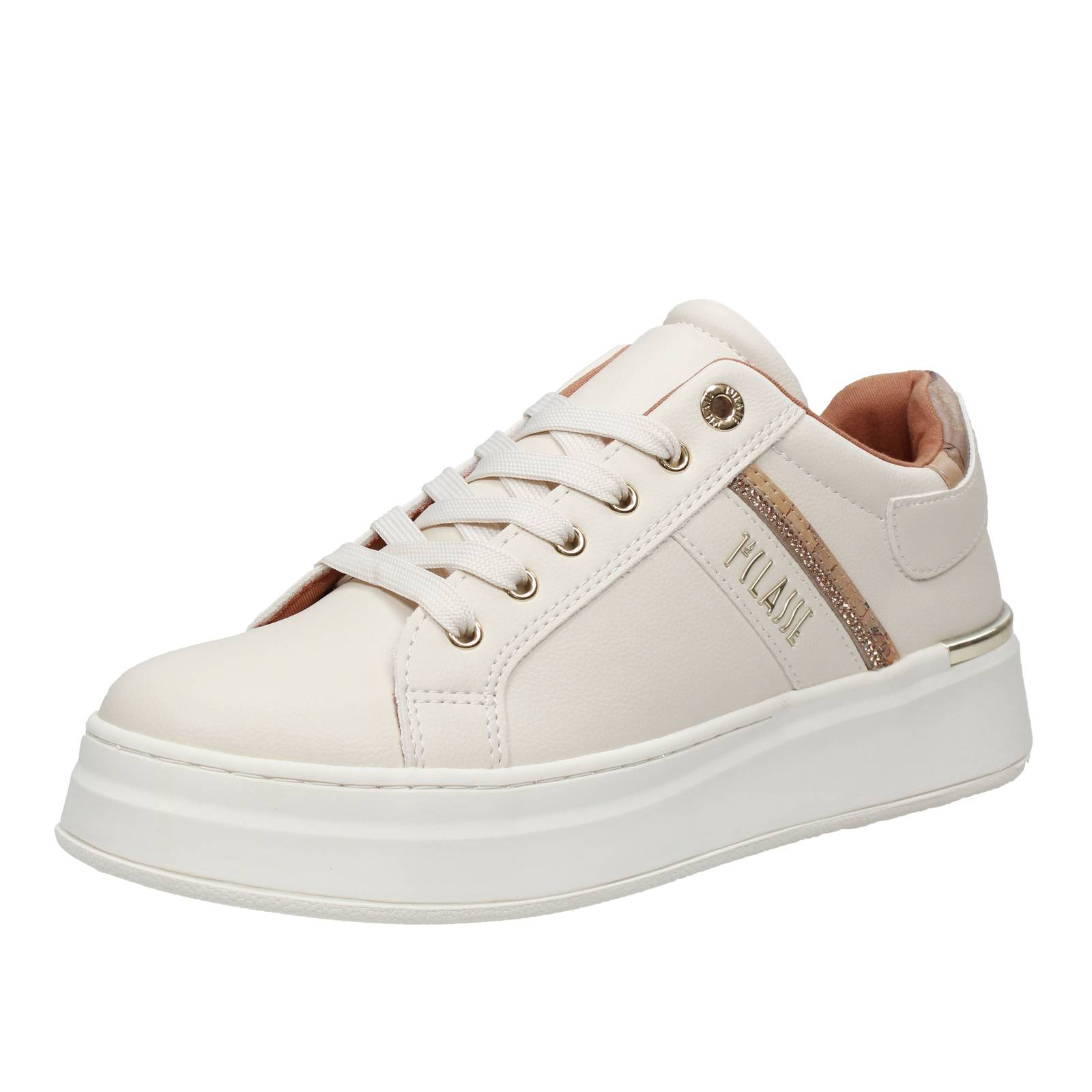ALVIERO MARTINI Mia - Sneakers oversize à imprimé géo Femme beige