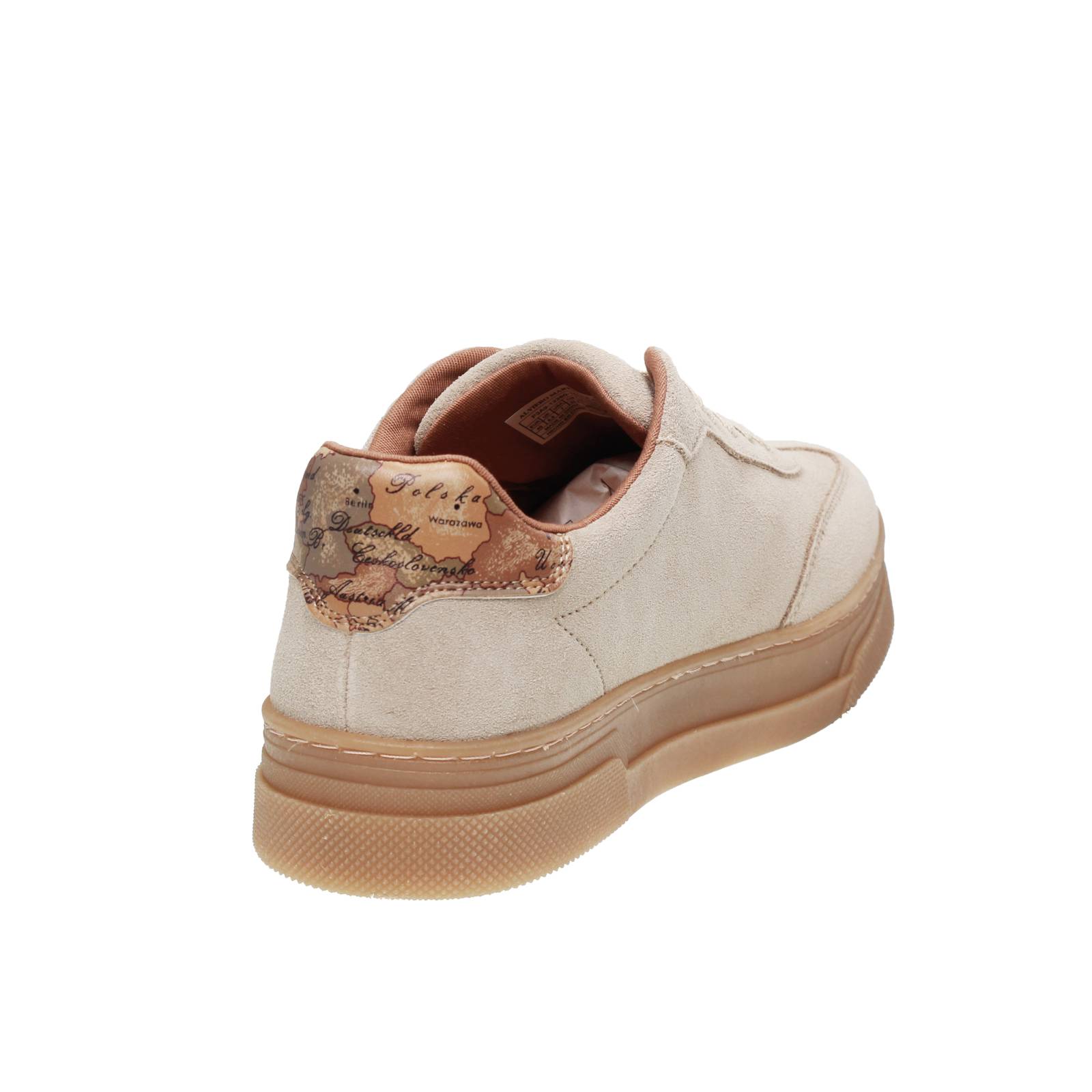 ALVIERO MARTINI Giada - Sneakers platform in Suede Donna sabbia Foto 4