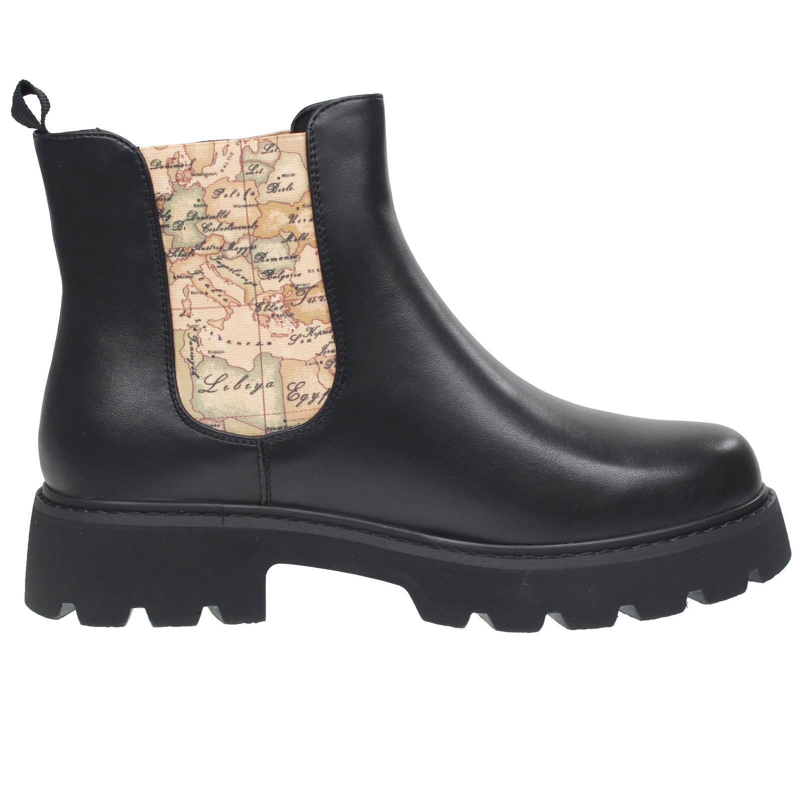 ALVIERO MARTINI Bottines Chelsea avec imprimé géo Femme noir Photo 2
