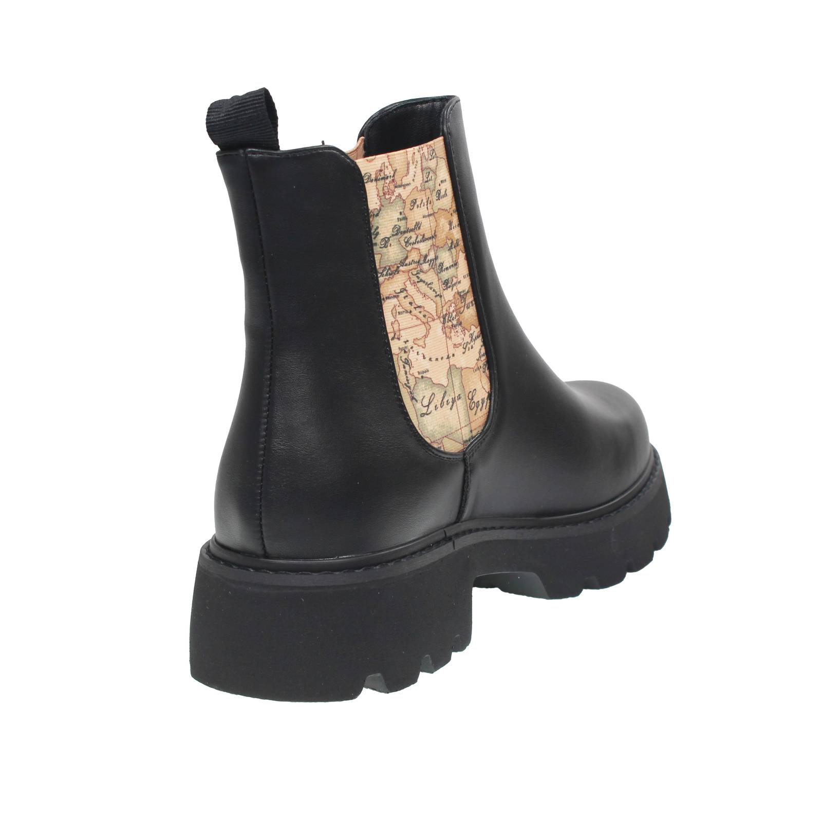 ALVIERO MARTINI Bottines Chelsea avec imprimé géo Femme noir Photo 4
