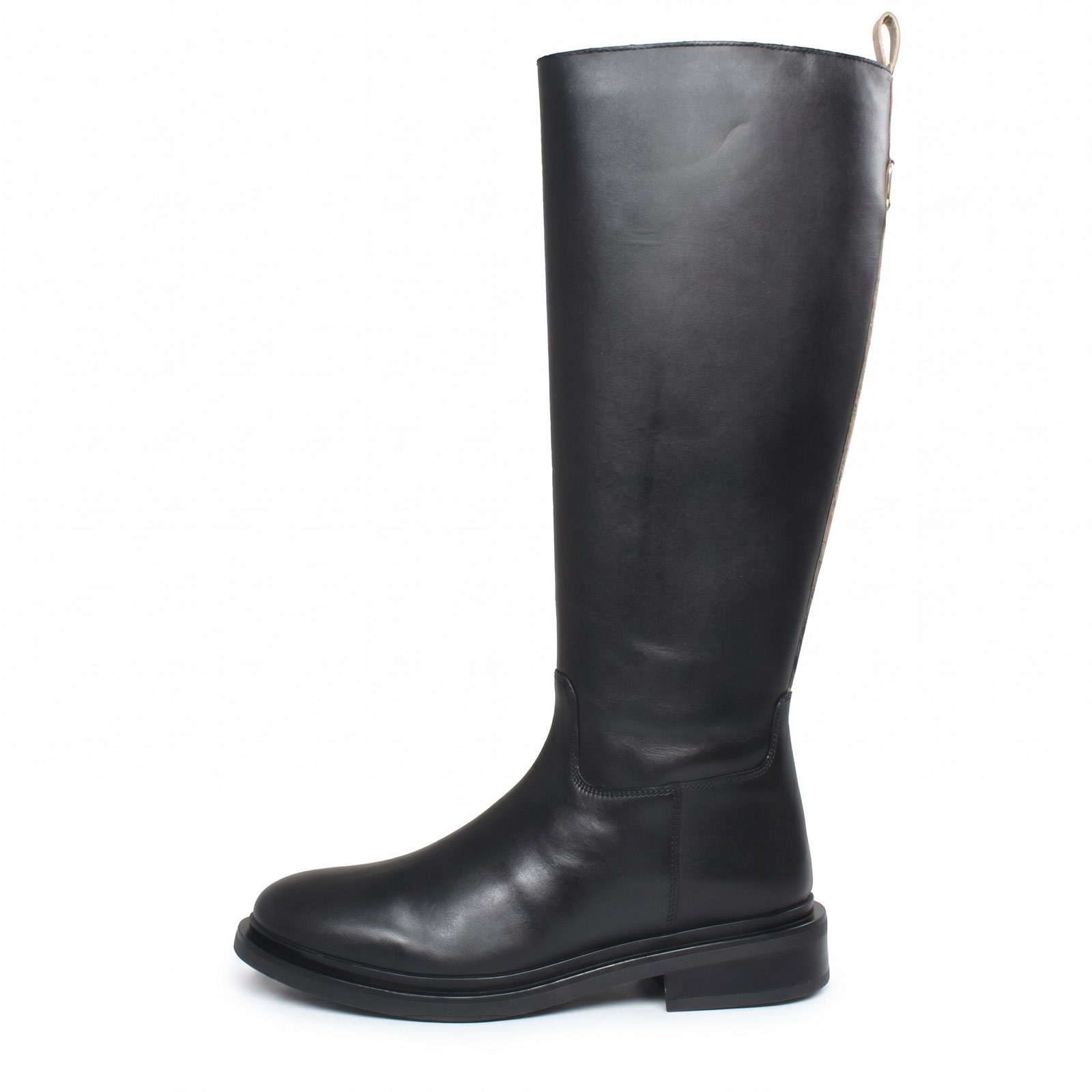 ALVIERO MARTINI Bottes en cuir avec fermeture éclair Femme noir Photo 4