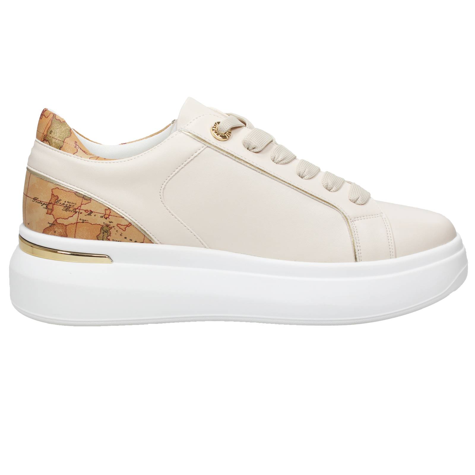 ALVIERO MARTINI Sneakers oversize Femme beige Photo 3