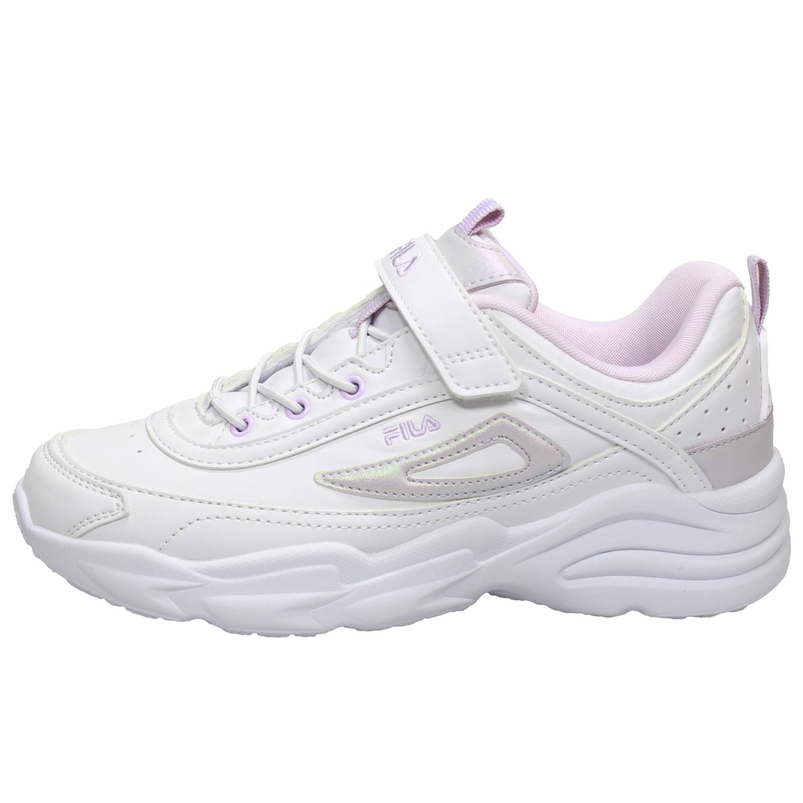 FILA Skye Kids – Sneakers mit Klettverschluss Kinder weiß Foto 3