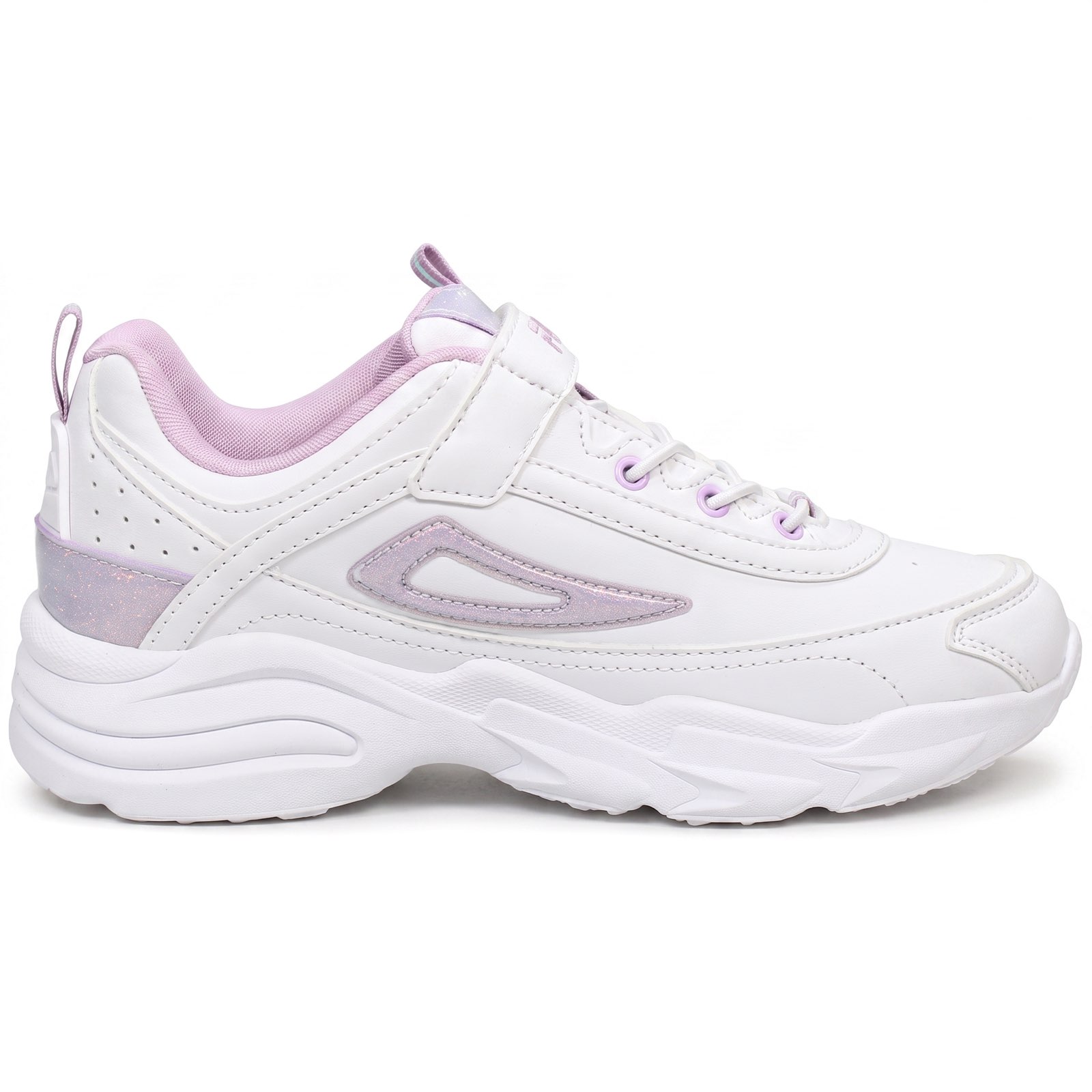 FILA Skye Kids – Sneakers mit Klettverschluss Kinder weiß Foto 3