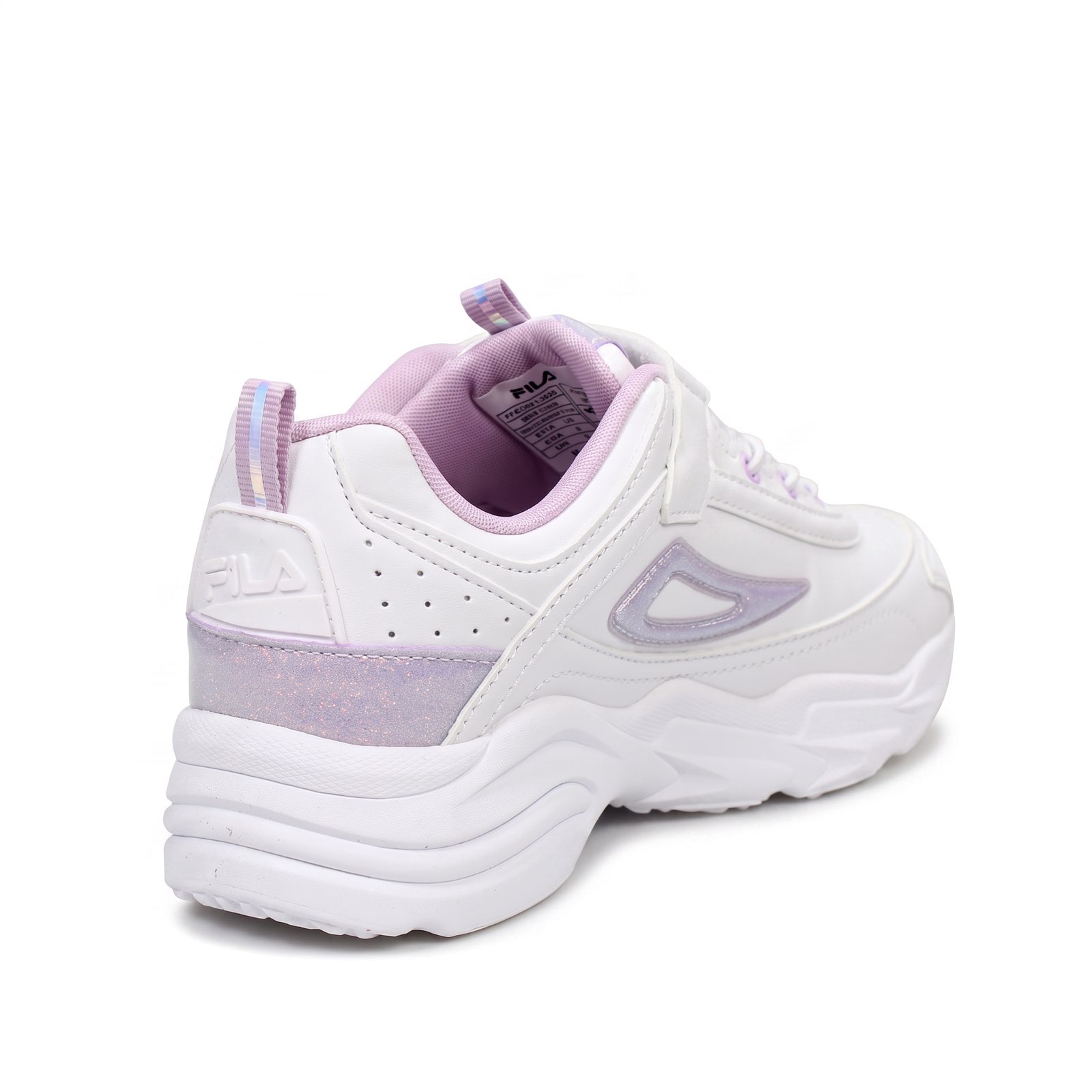 FILA Skye Kids – Sneakers mit Klettverschluss Kinder weiß Foto 6