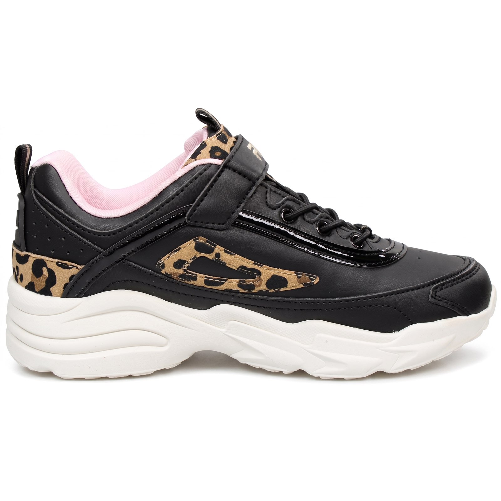 FILA Skye Kids – Sneakers mit Klettverschluss Kinder schwarz Foto 3