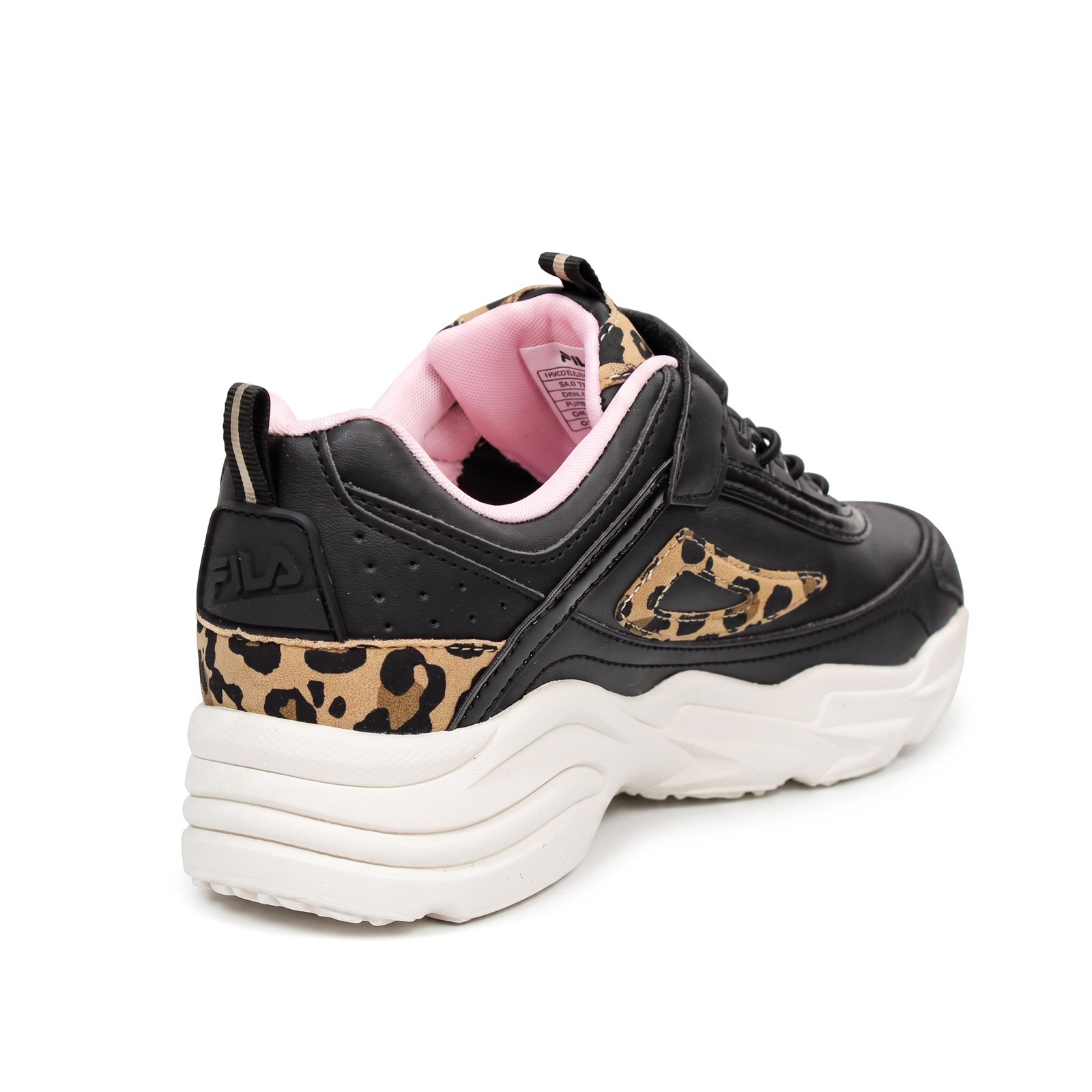 FILA Skye Kids – Sneakers mit Klettverschluss Kinder schwarz Foto 6