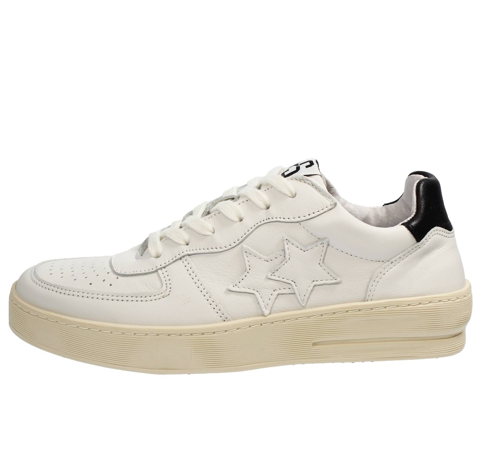 2STAR Étoile de padel - entraîneur en cuir Femme blanc Photo 3