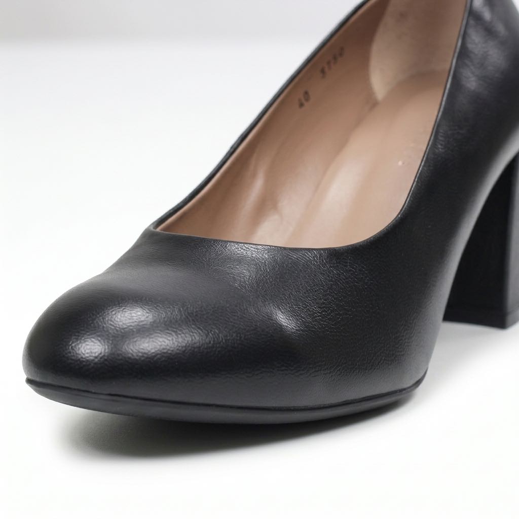MELLUSO Escarpins en cuir à talon moyen Femme bleu Photo 5