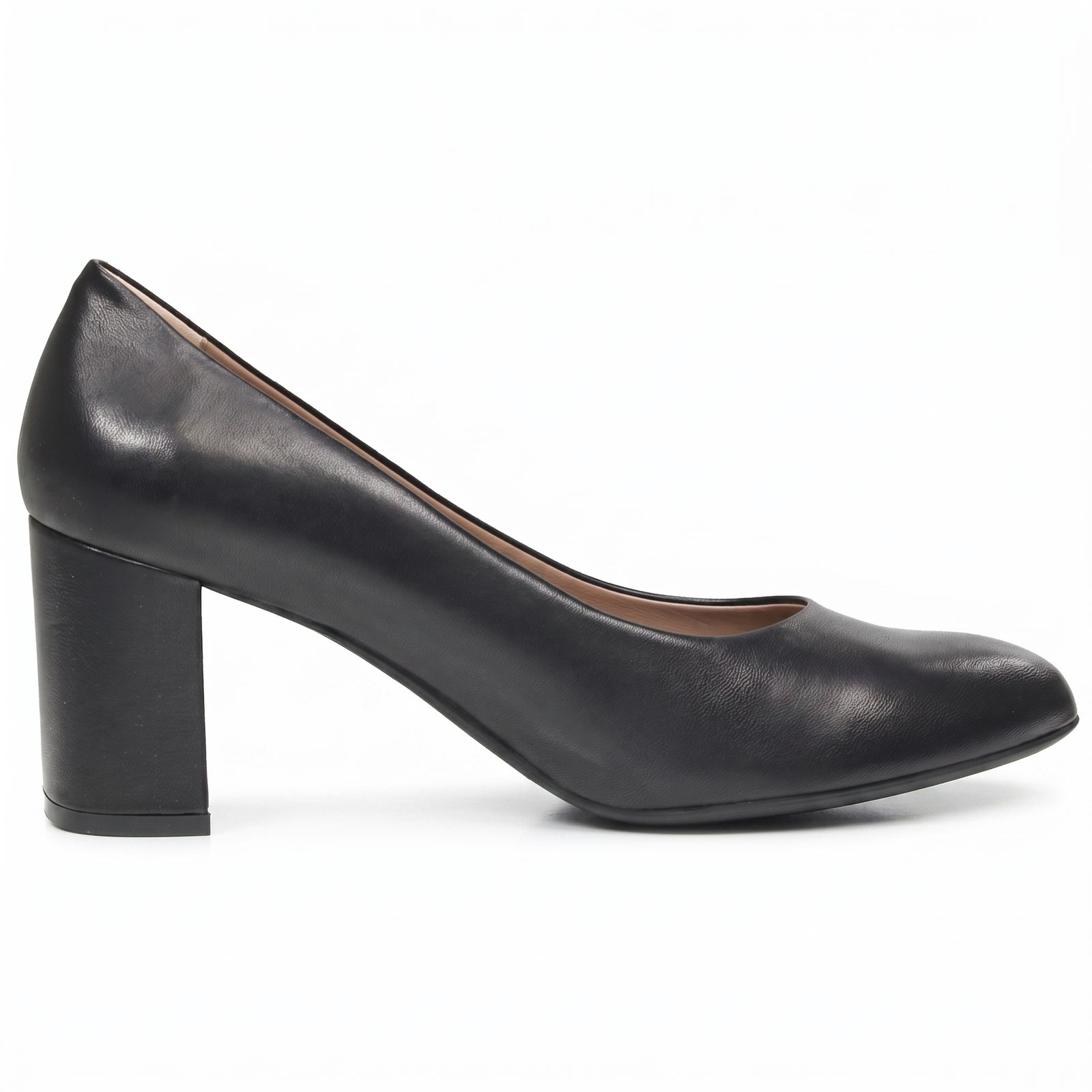 MELLUSO Escarpins en cuir à talon moyen Femme noir Photo 3