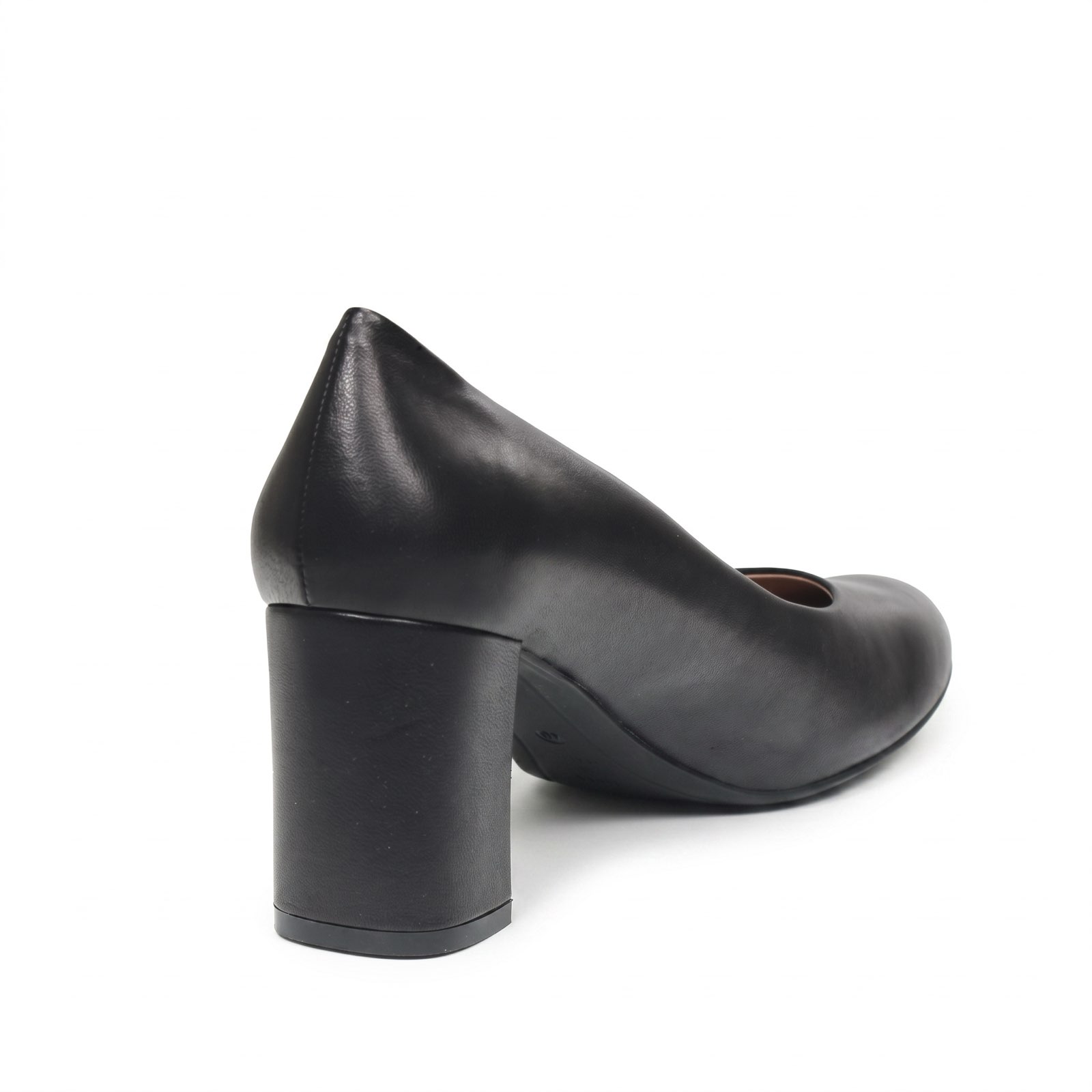MELLUSO Escarpins en cuir à talon moyen Femme noir Photo 6