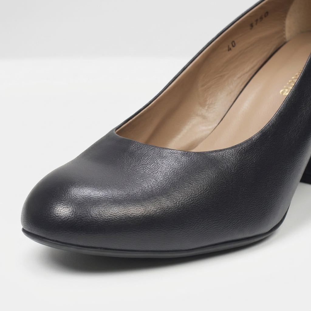MELLUSO Escarpins en cuir à talon moyen Femme bleu Photo 5