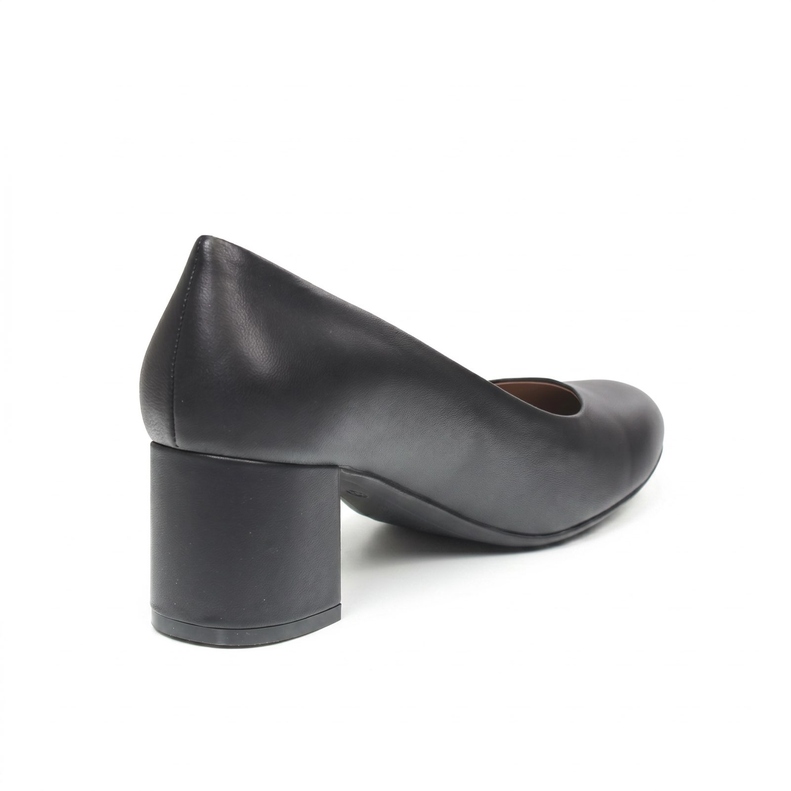 MELLUSO Escarpins en cuir à talon moyen Femme noir Photo 6