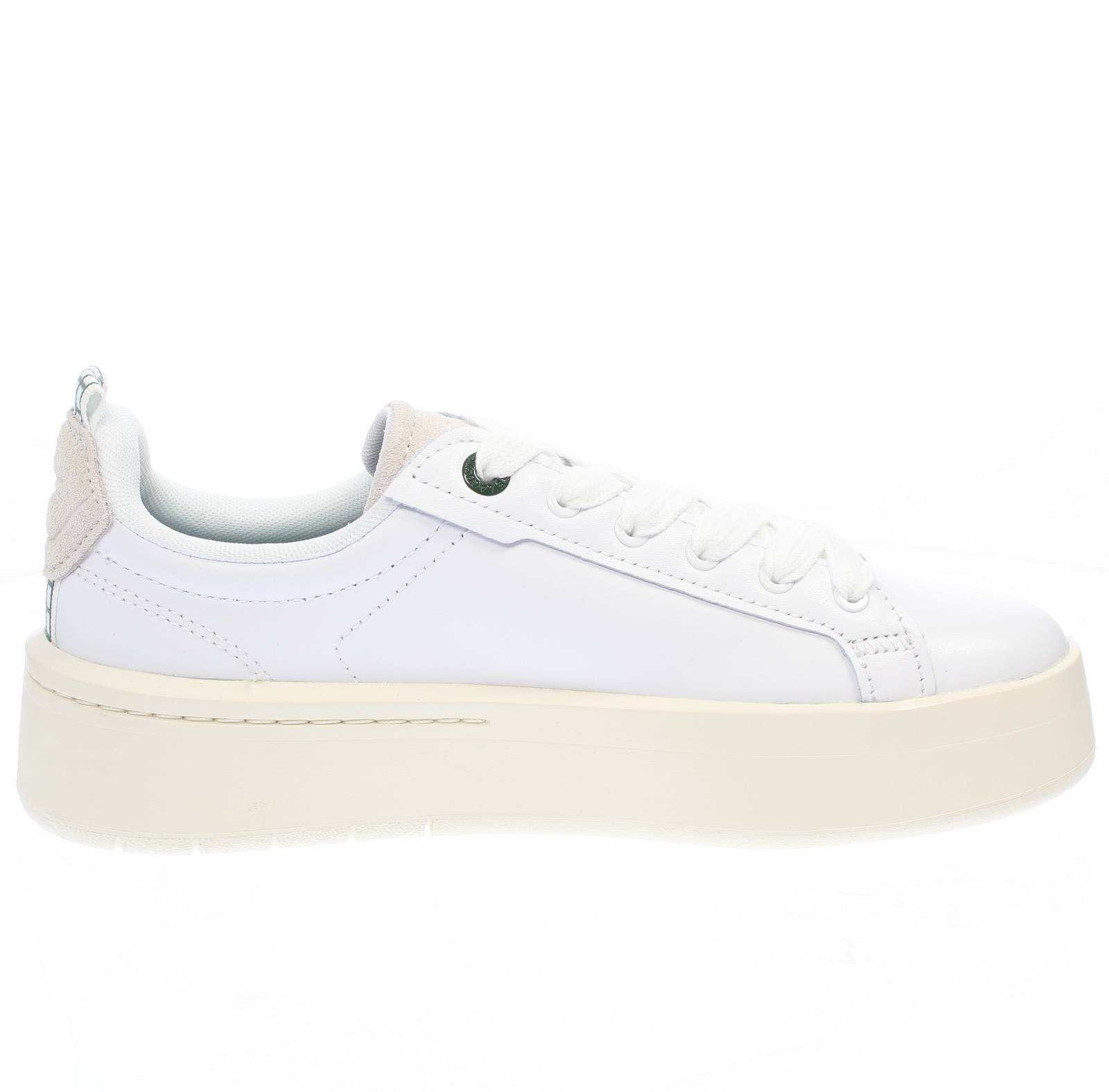LACOSTE Carnaby Platform - Sneakers in Pelle Donna bianco Foto 2