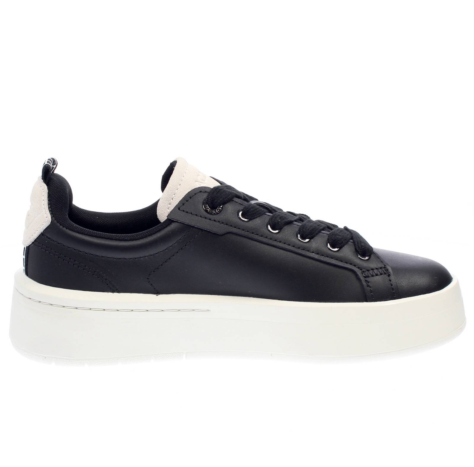 LACOSTE Carnaby Platform - Sneakers in Pelle Donna nero Foto 2