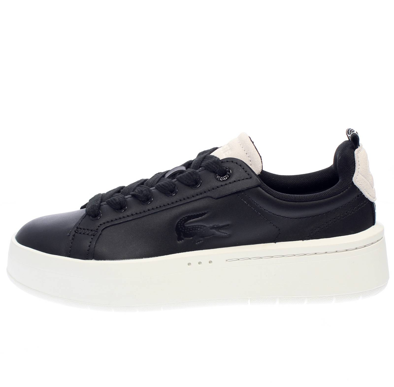 LACOSTE Carnaby Platform - Sneakers in Pelle Donna nero Foto 3