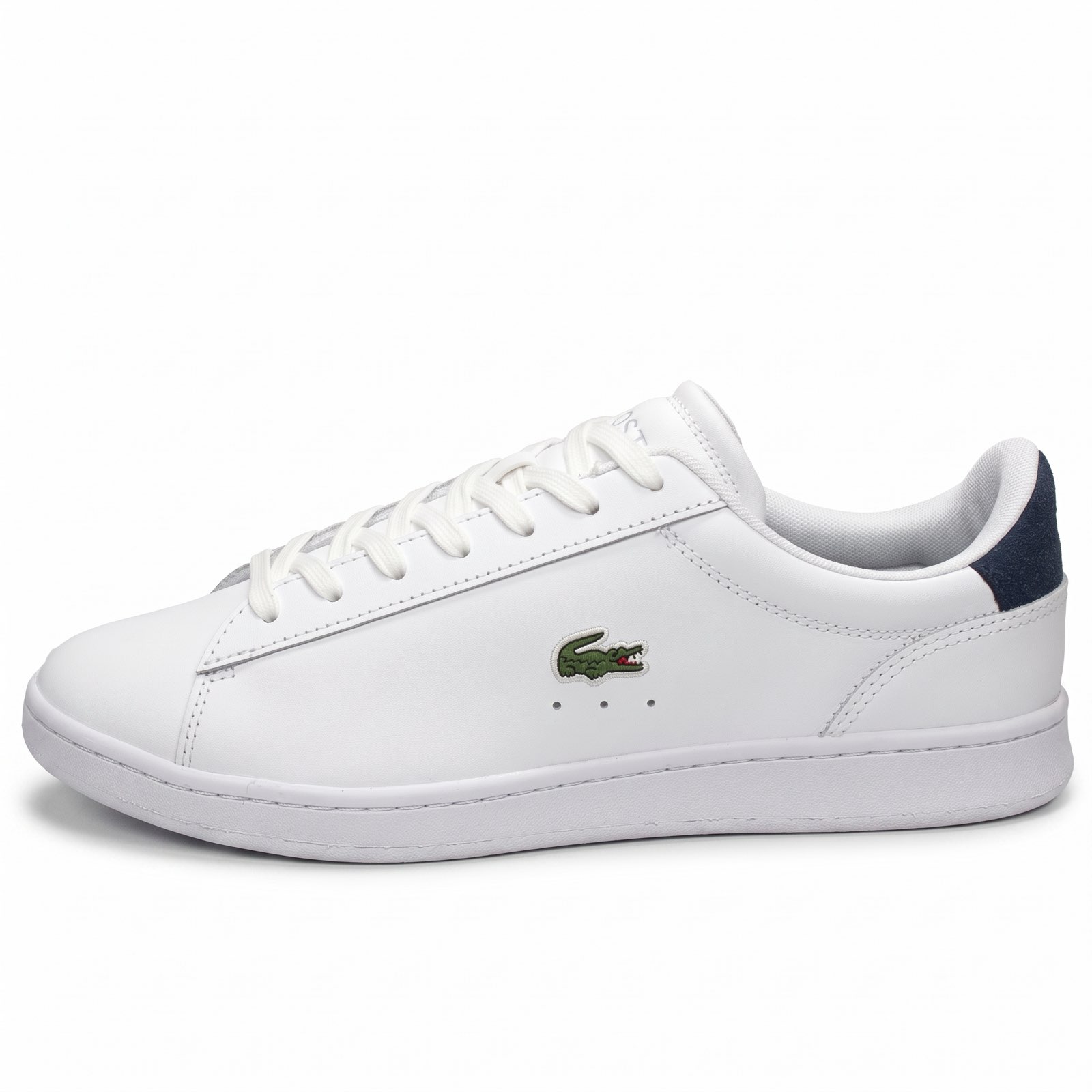 LACOSTE Carnaby Set - Leather Sneakers Man white Photo 4