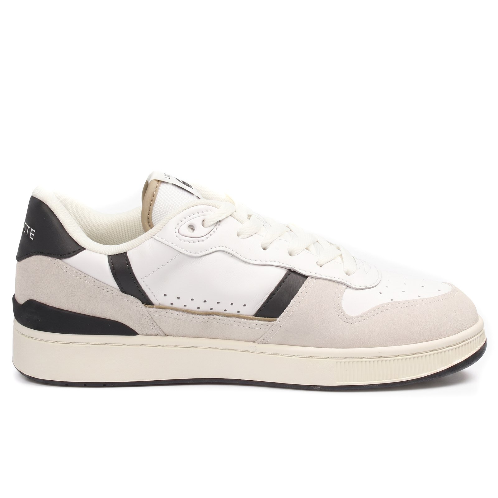 LACOSTE T-Clip Set  - Sneakers in Suede Uomo bianco Foto 3