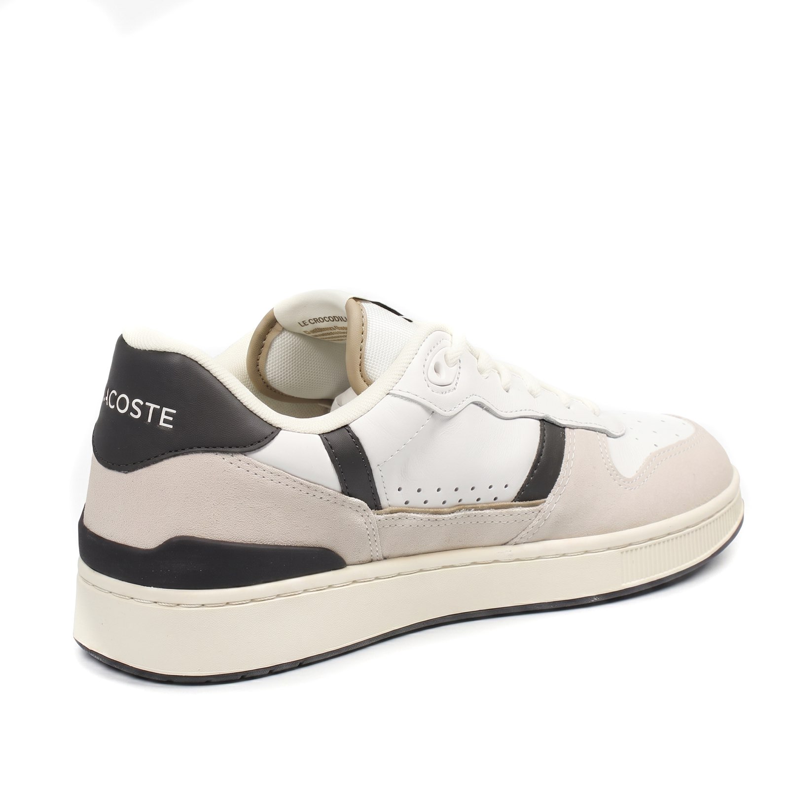 LACOSTE T-Clip Set  - Sneakers in Suede Uomo bianco Foto 6