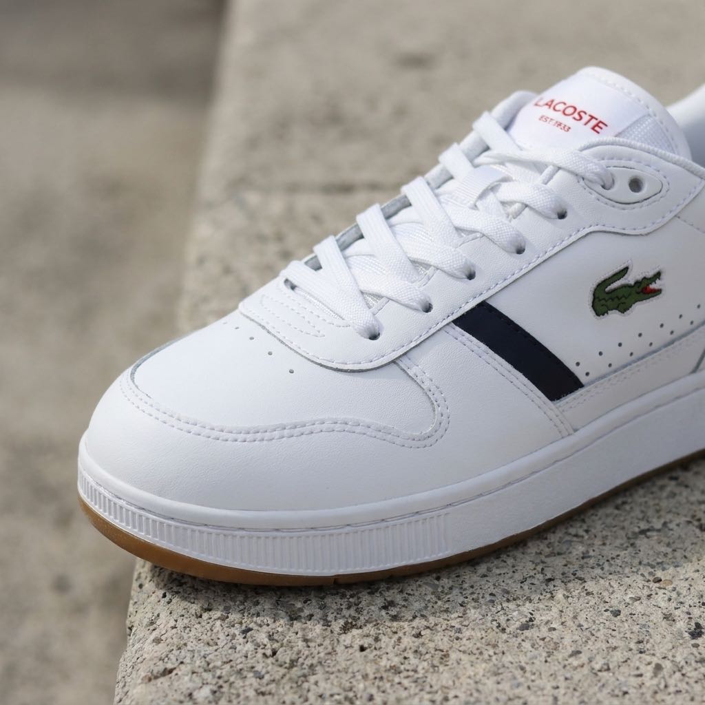 LACOSTE T-Clip Set - Sneakers en daim Homme blanc Photo 5